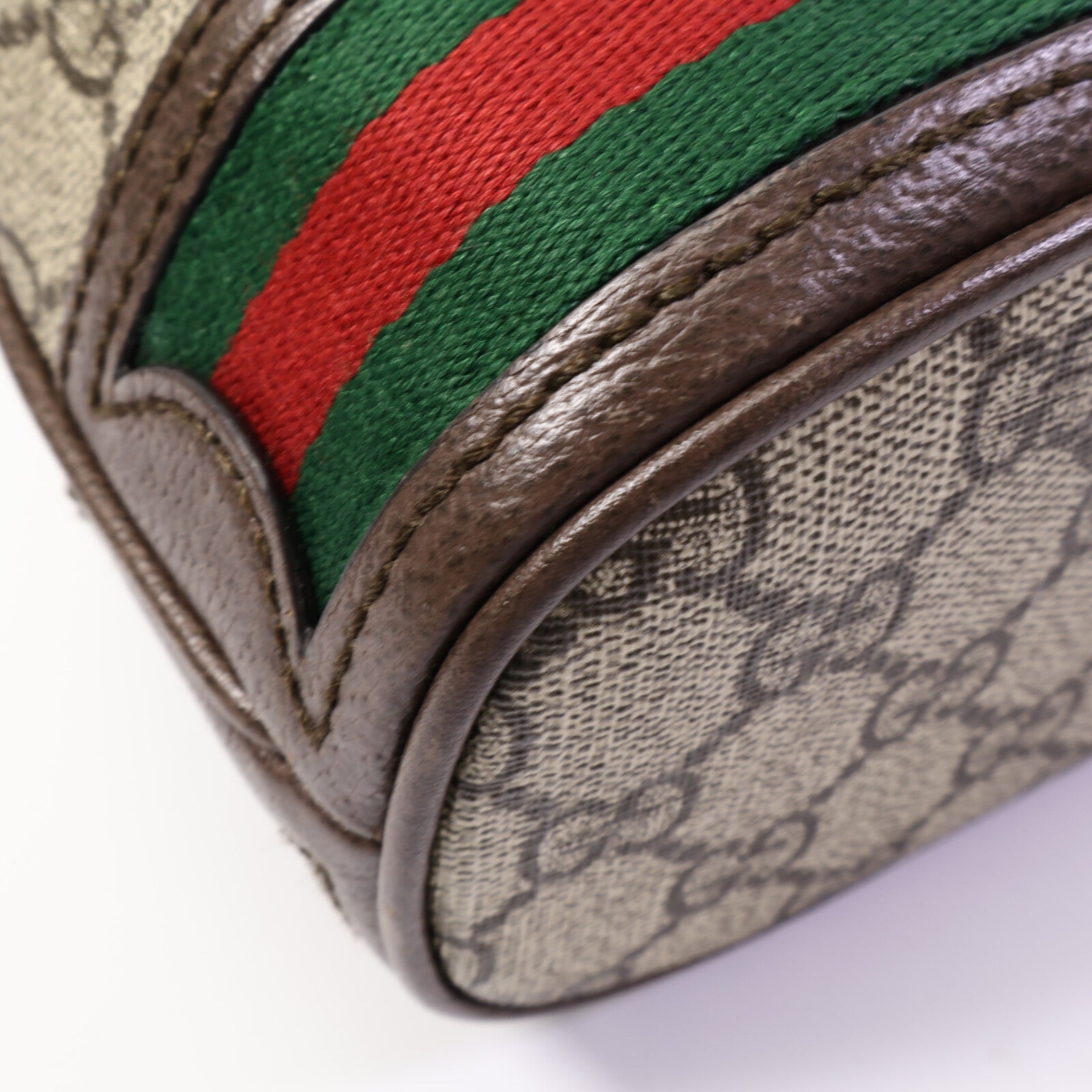GUCCI 塗層帆布Ophidia Mini Bucket肩背袋