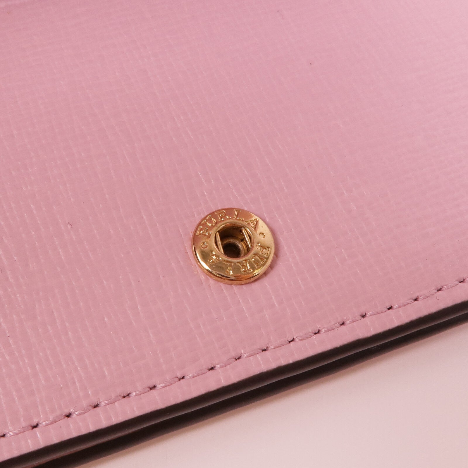 Furla 牛皮皮革Card Case金扣卡片套