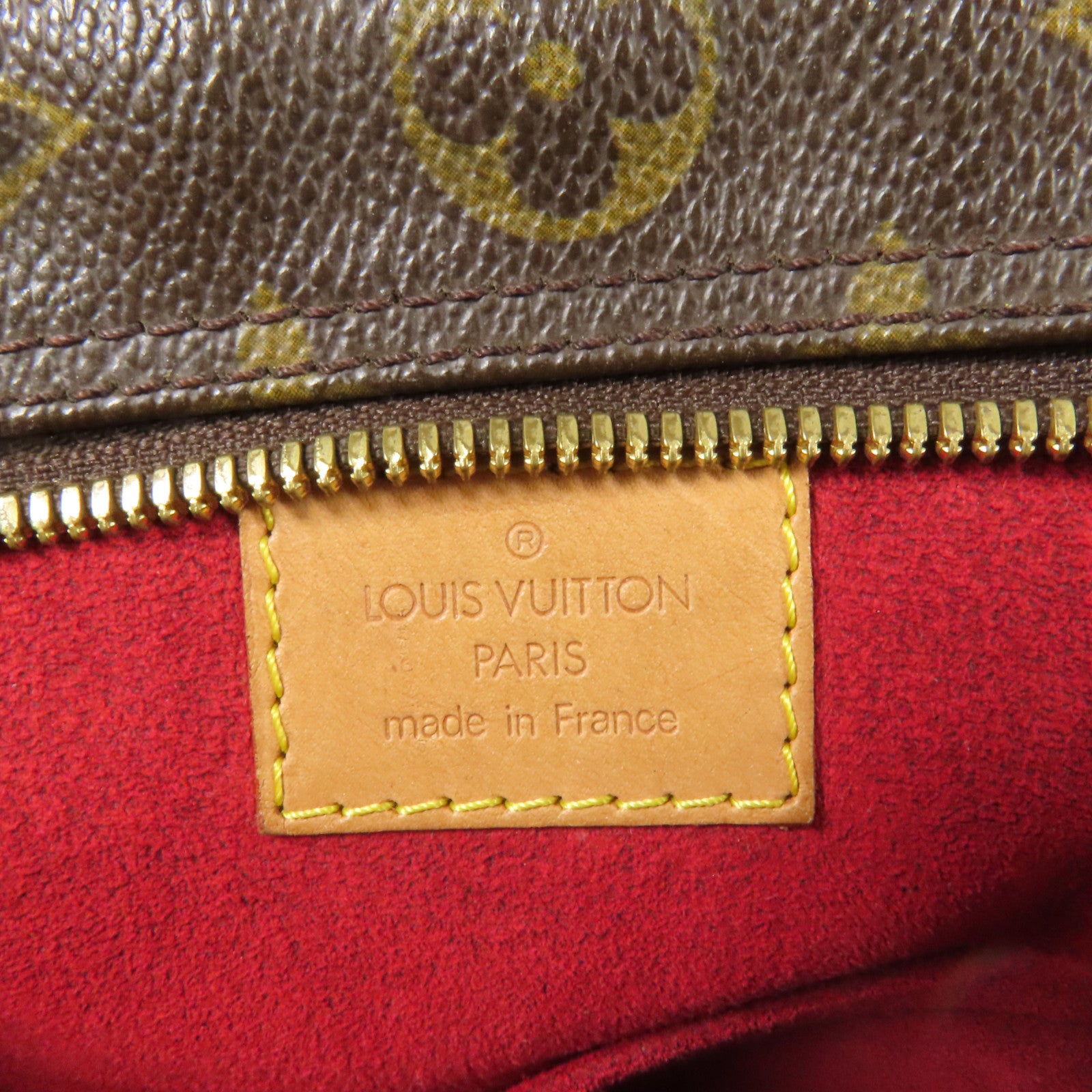 LOUIS VUITTON Monogram Excentri-cite金扣手挽袋