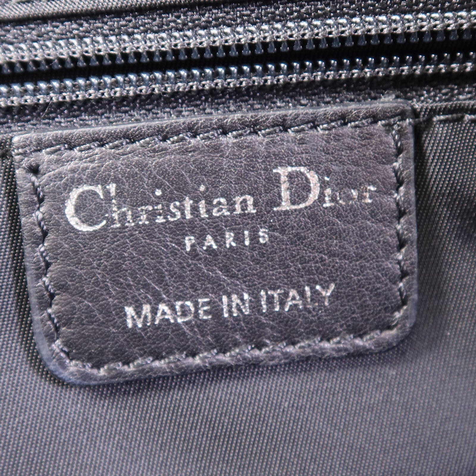 Dior 帆布Tote Bag銀扣手挽袋