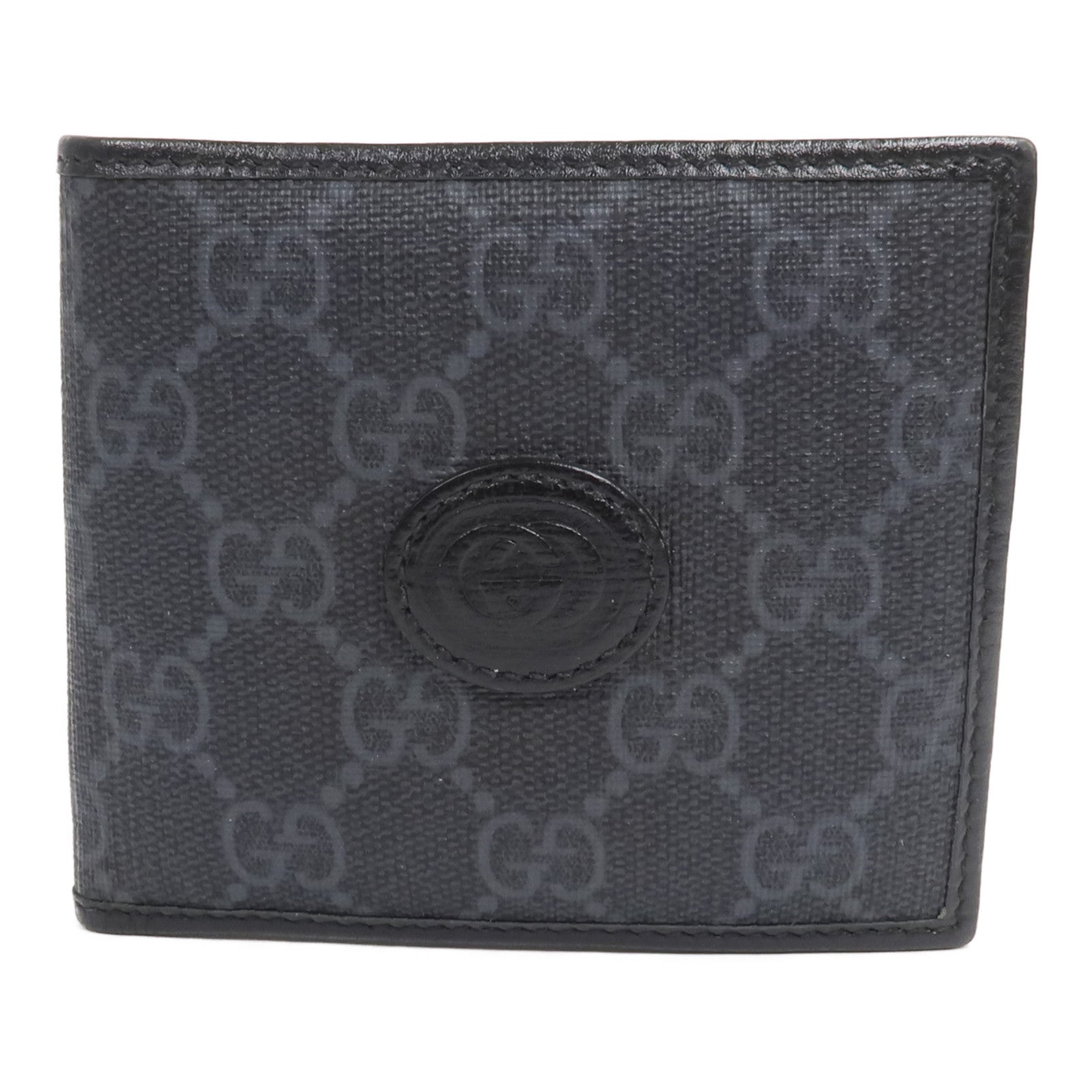 GUCCI 塗層帆布Wallet錢包