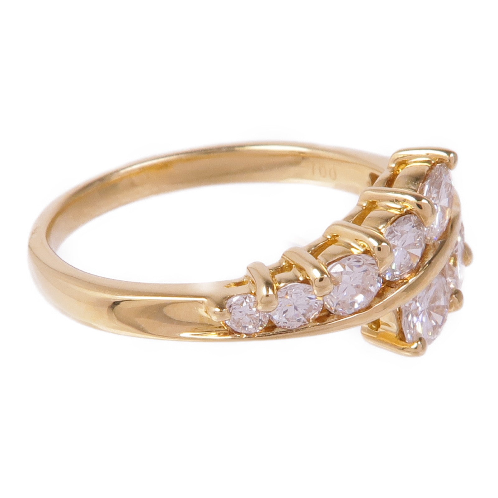 JEWELRY 18K黃金Diamond Ring鑽石戒指US#6.25