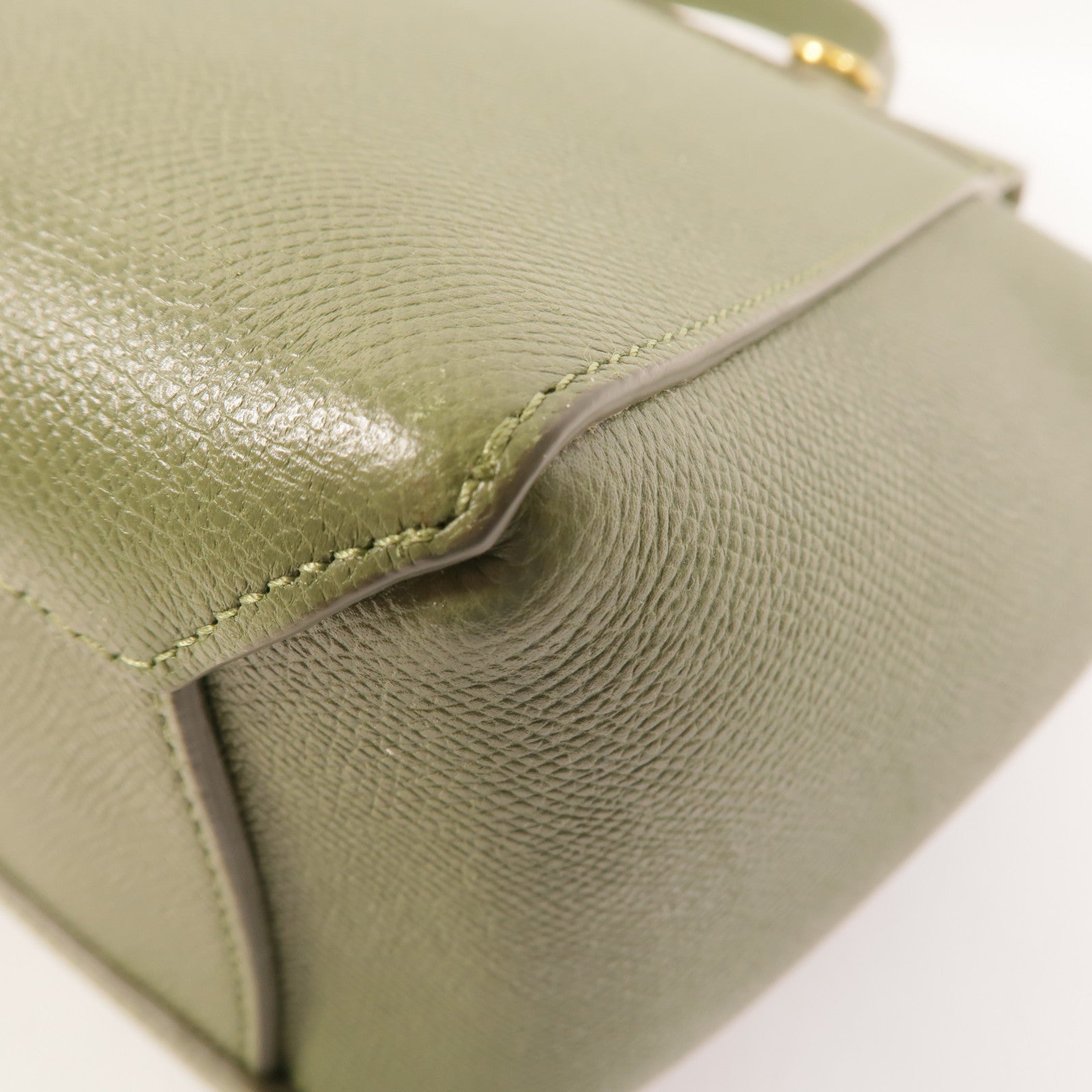 CELINE 牛皮皮革Micro Belt Bag手挽肩背兩用袋