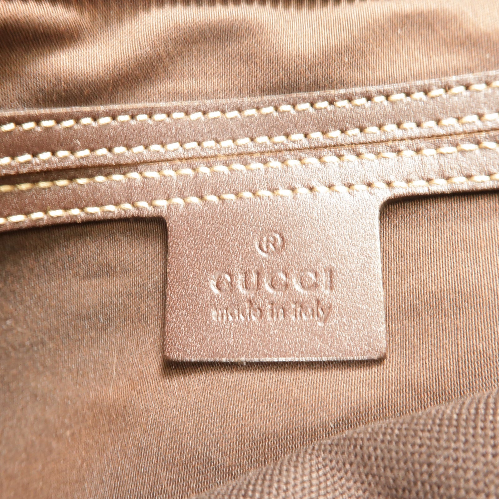 GUCCI 塗層帆布Shoulder Bag肩背袋