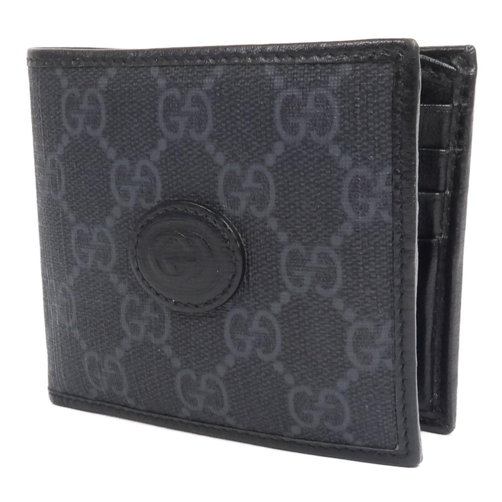 GUCCI 塗層帆布Wallet錢包