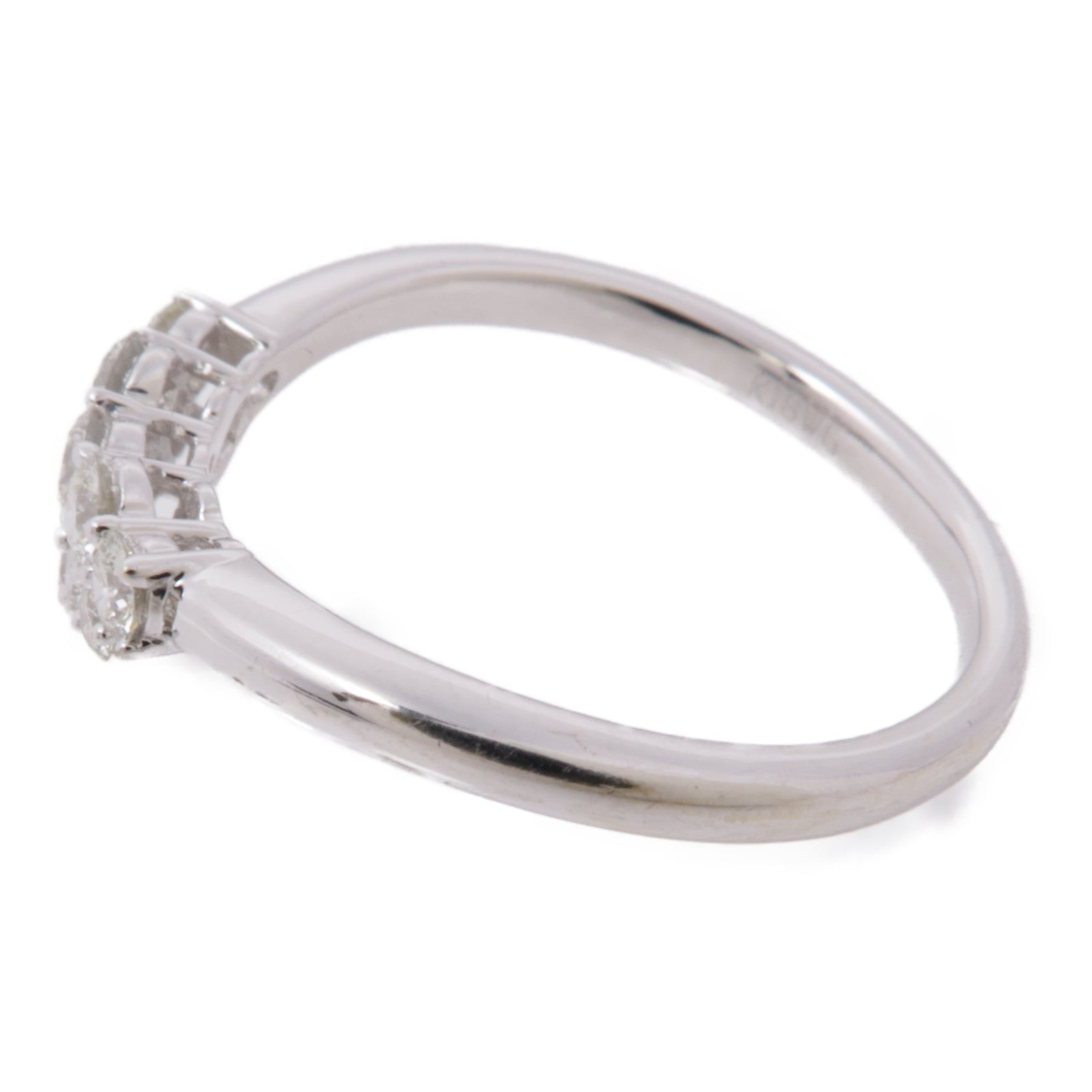 JEWELRY 【激減優惠】18K白金Diamond Ring鑽石戒指US#7.5