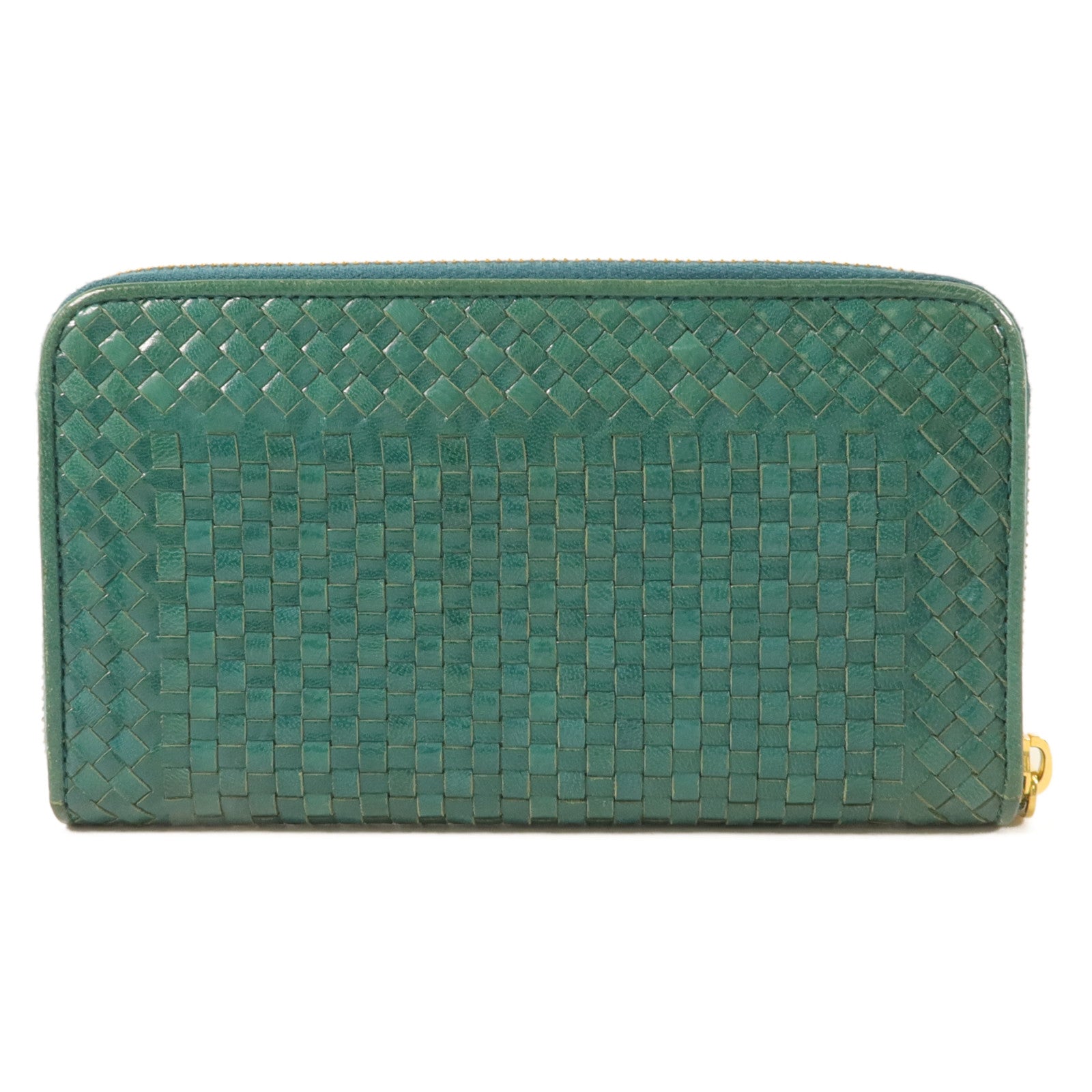 PRADA 牛皮皮革Zipper Long Wallet長錢包