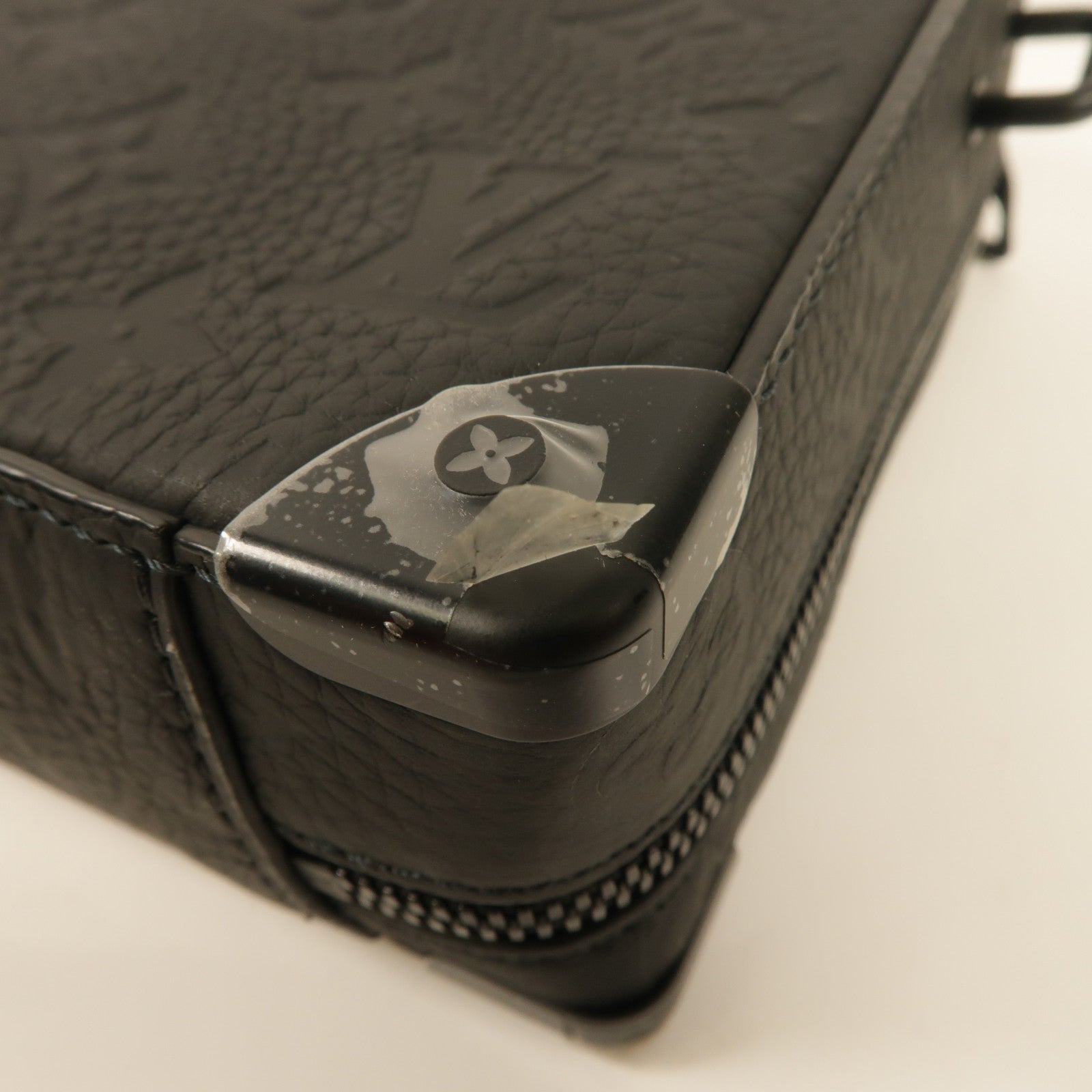 LOUIS VUITTON Monogram Taurillon Handle Soft Trunk手挽肩背兩用袋