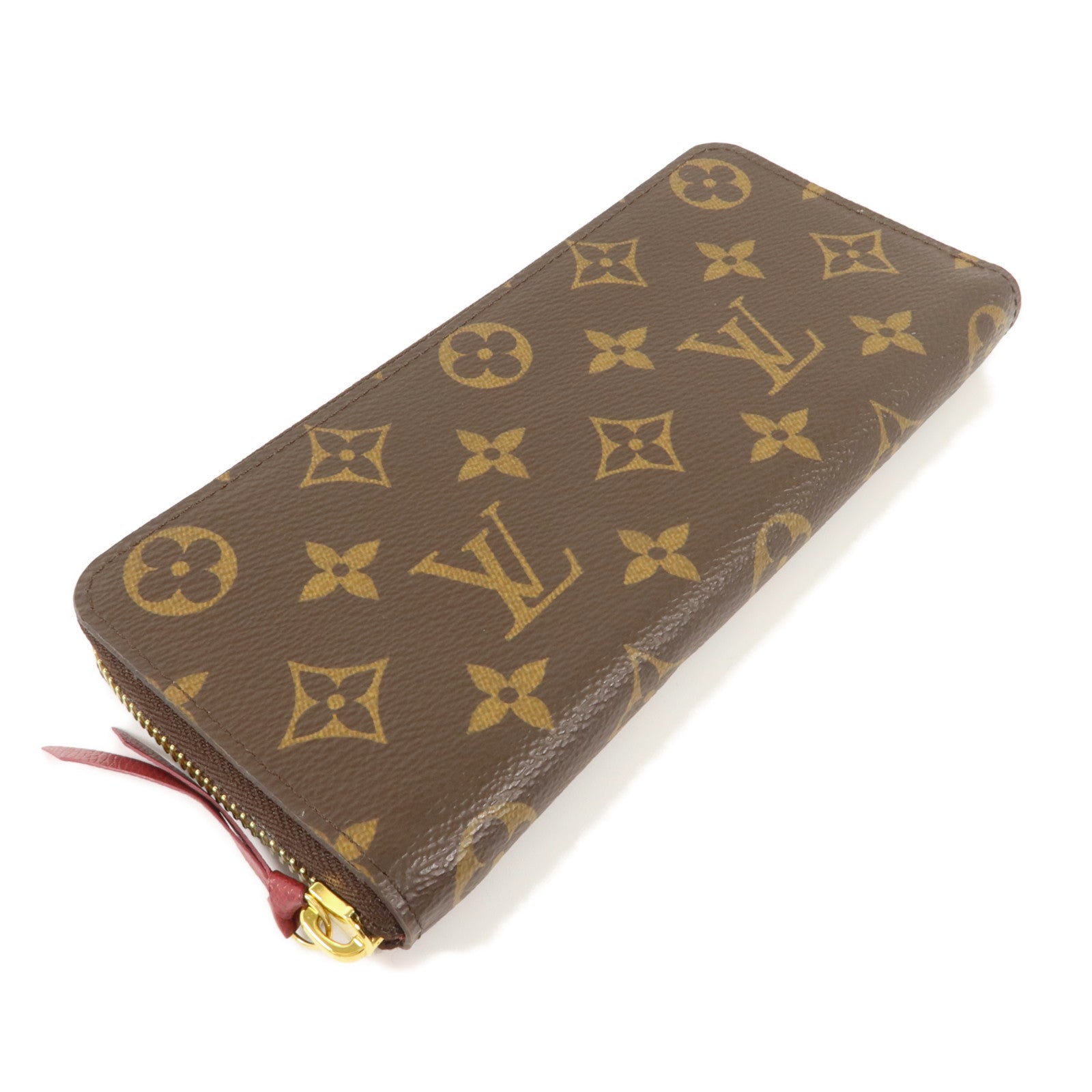 LOUIS VUITTON Monogram Clemence Wallet金扣長錢包