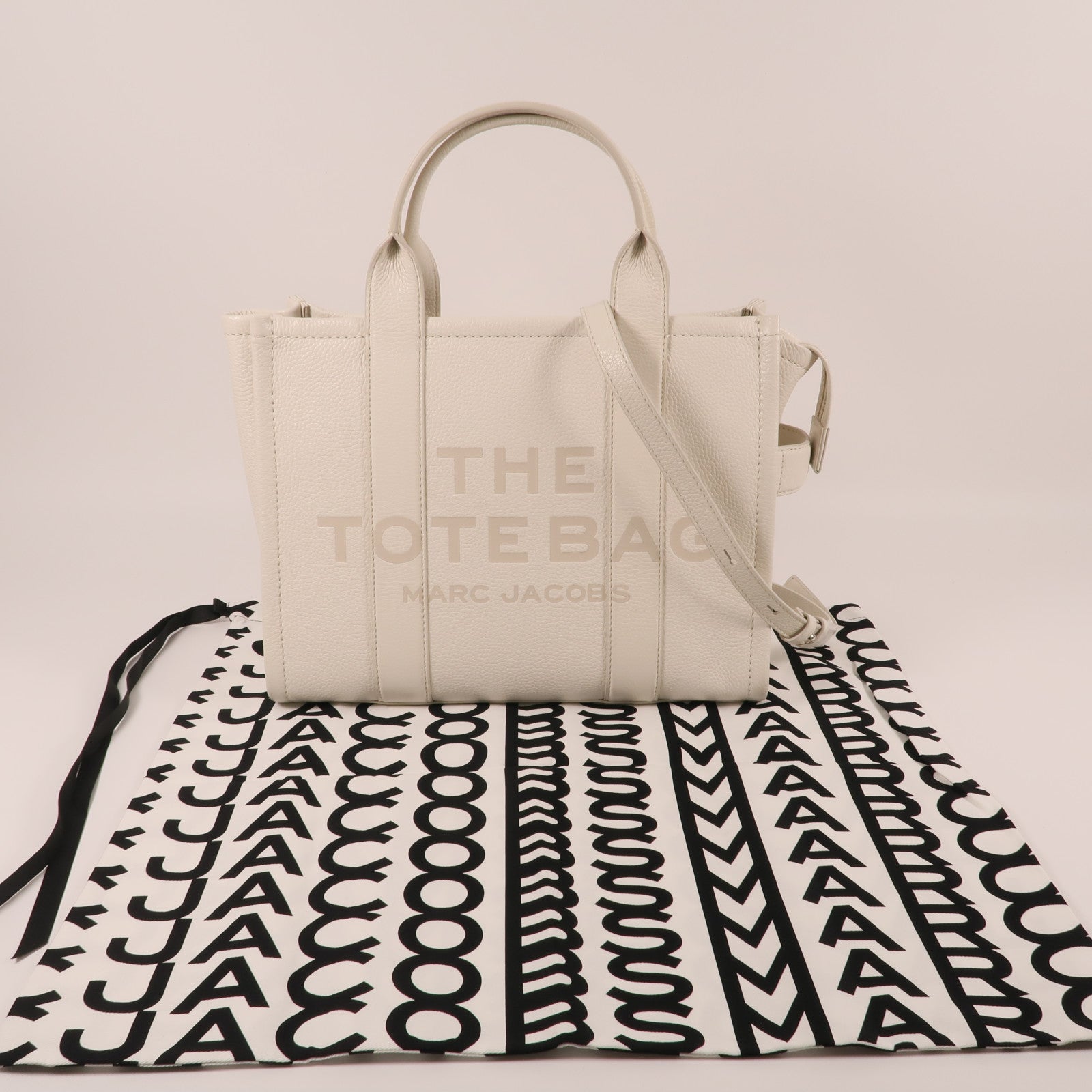 MARC BY MARC JACOBS 【激減優惠】牛皮皮革Shoulder Bag銀扣手挽肩背兩用袋