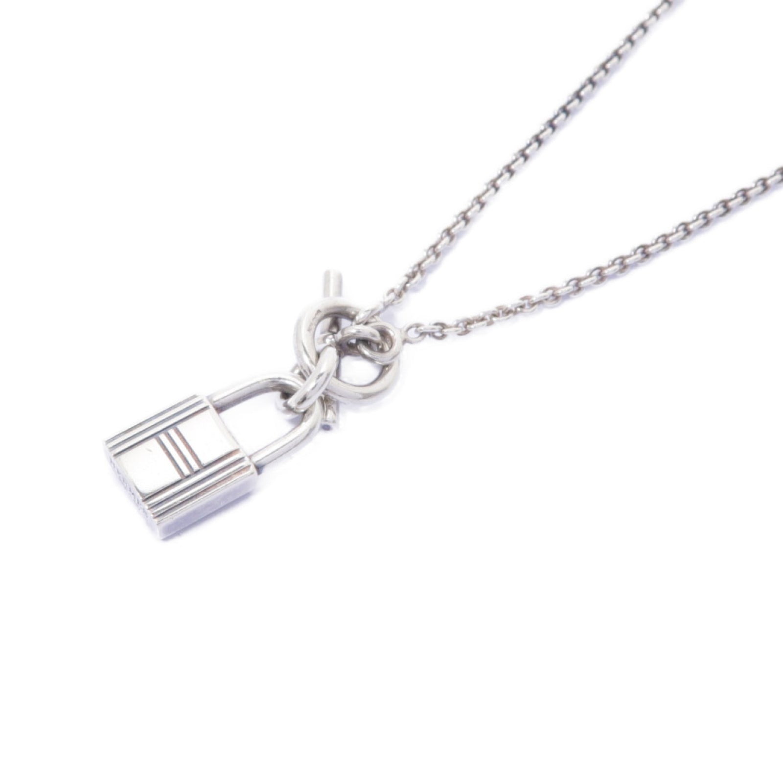 HERMES 925純銀Kelly Cadenas Pendant項鍊