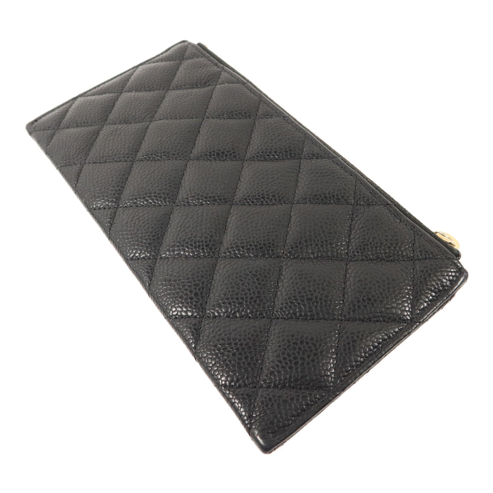 CHANEL 牛皮皮革CC Filigree Long Wallet長錢包