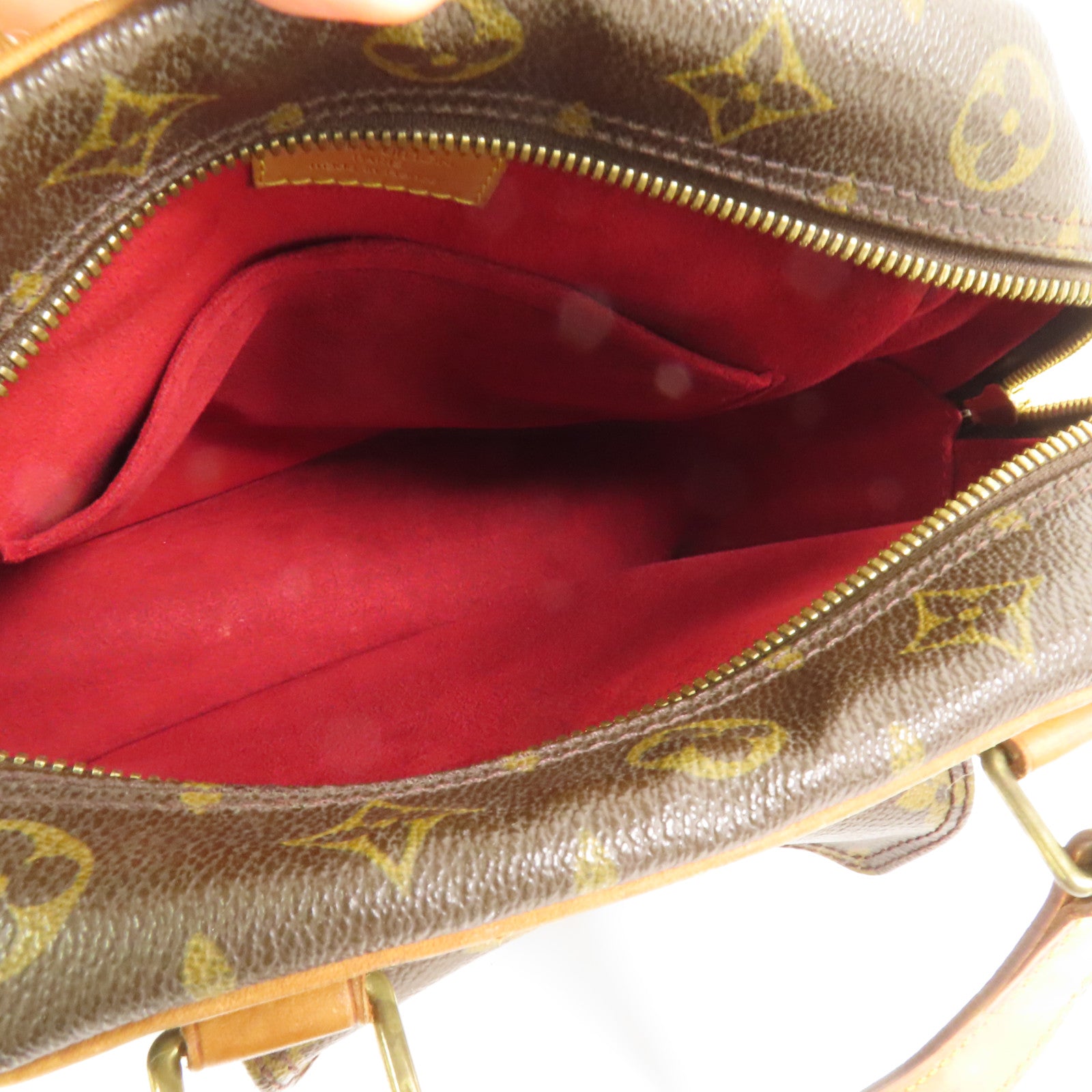 LOUIS VUITTON Monogram Excentri-cite金扣手挽袋