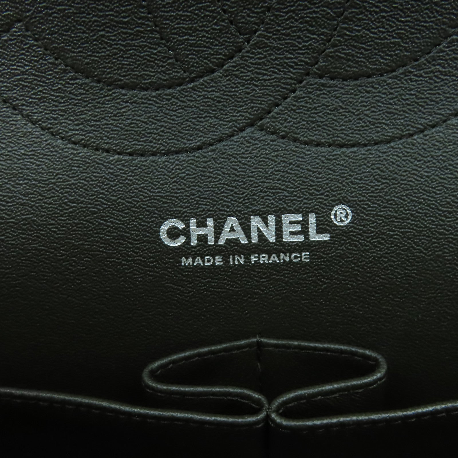 CHANEL **【激減優惠】菱格羊皮皮革Jumbo金扣鏈帶肩背袋紅色/黑色