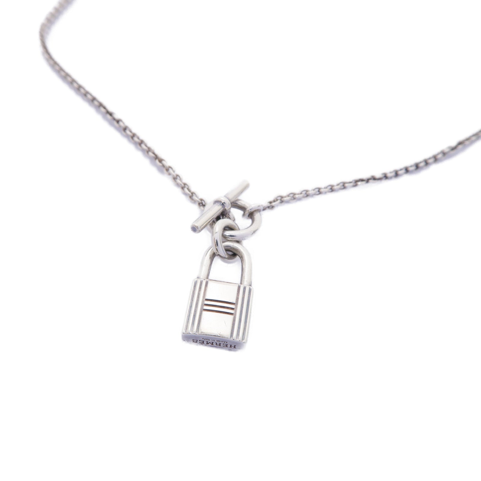 HERMES 925純銀Kelly Cadenas Pendant項鍊