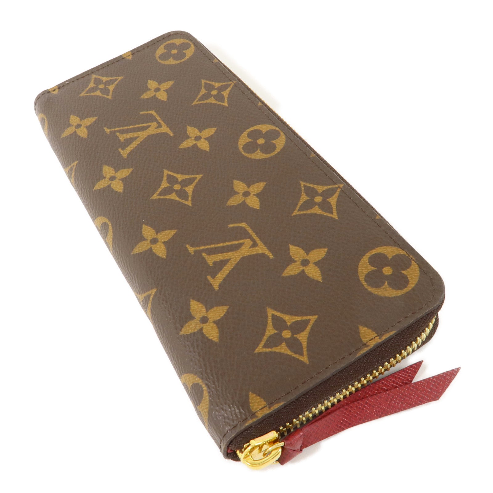 LOUIS VUITTON Monogram Clemence Wallet金扣長錢包
