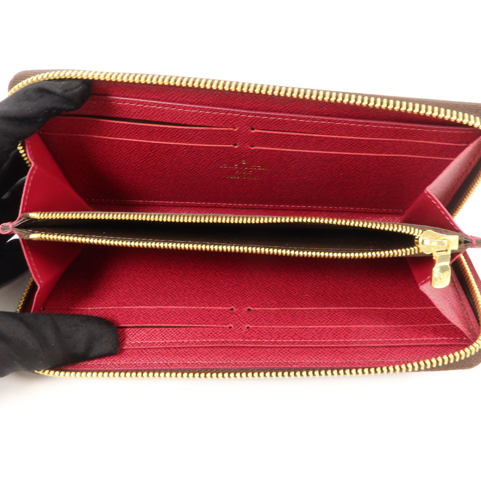 LOUIS VUITTON Monogram Clemence Wallet金扣長錢包
