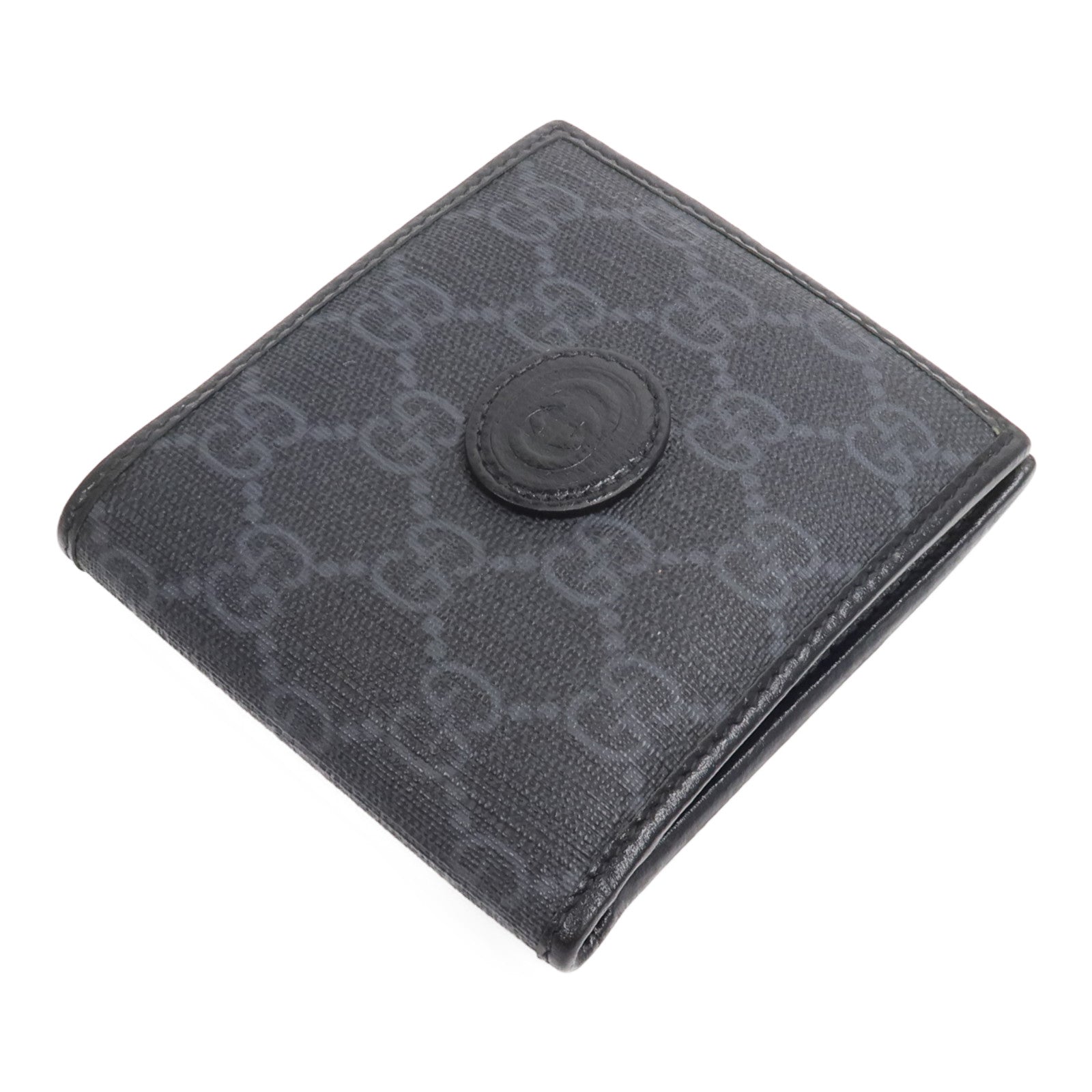 GUCCI 塗層帆布Wallet錢包