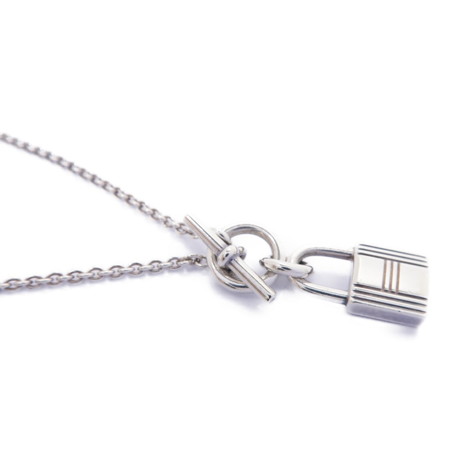 HERMES 925純銀Kelly Cadenas Pendant項鍊