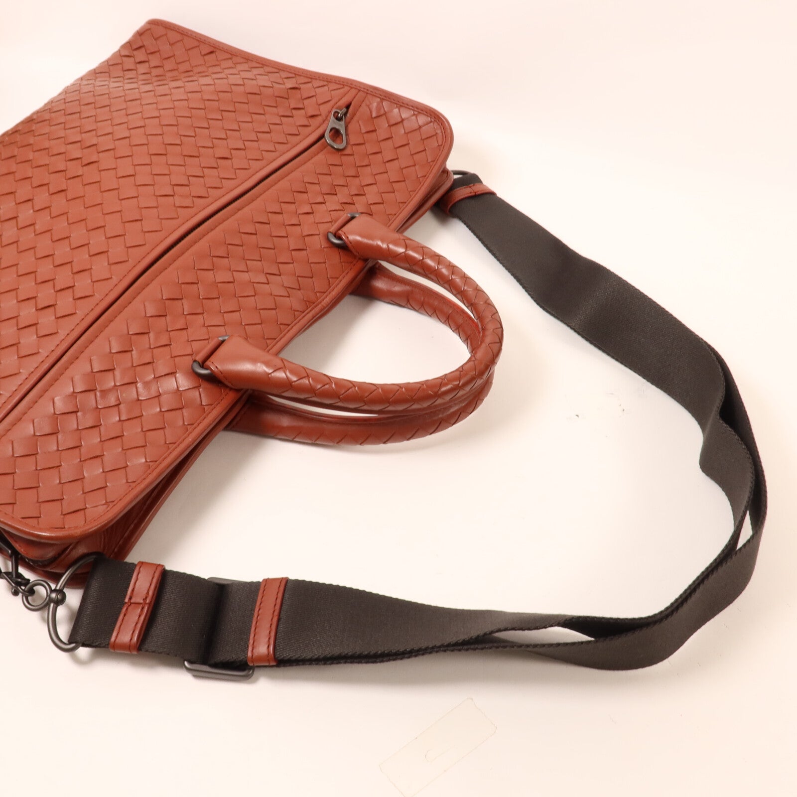 BOTTEGA VENETA 牛皮皮革Business Bag公事包