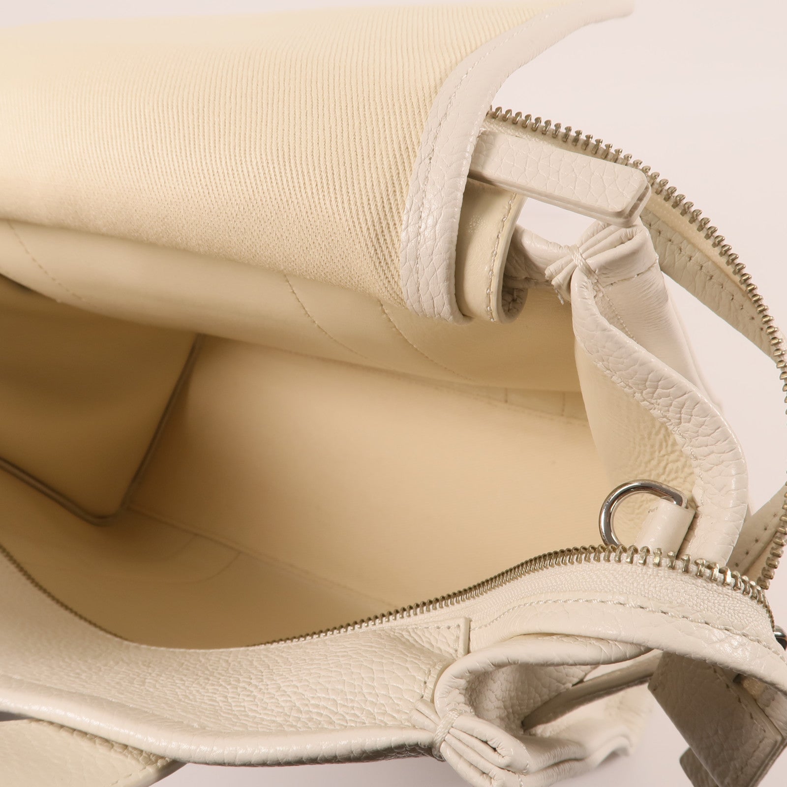 MARC BY MARC JACOBS 【激減優惠】牛皮皮革Shoulder Bag銀扣手挽肩背兩用袋
