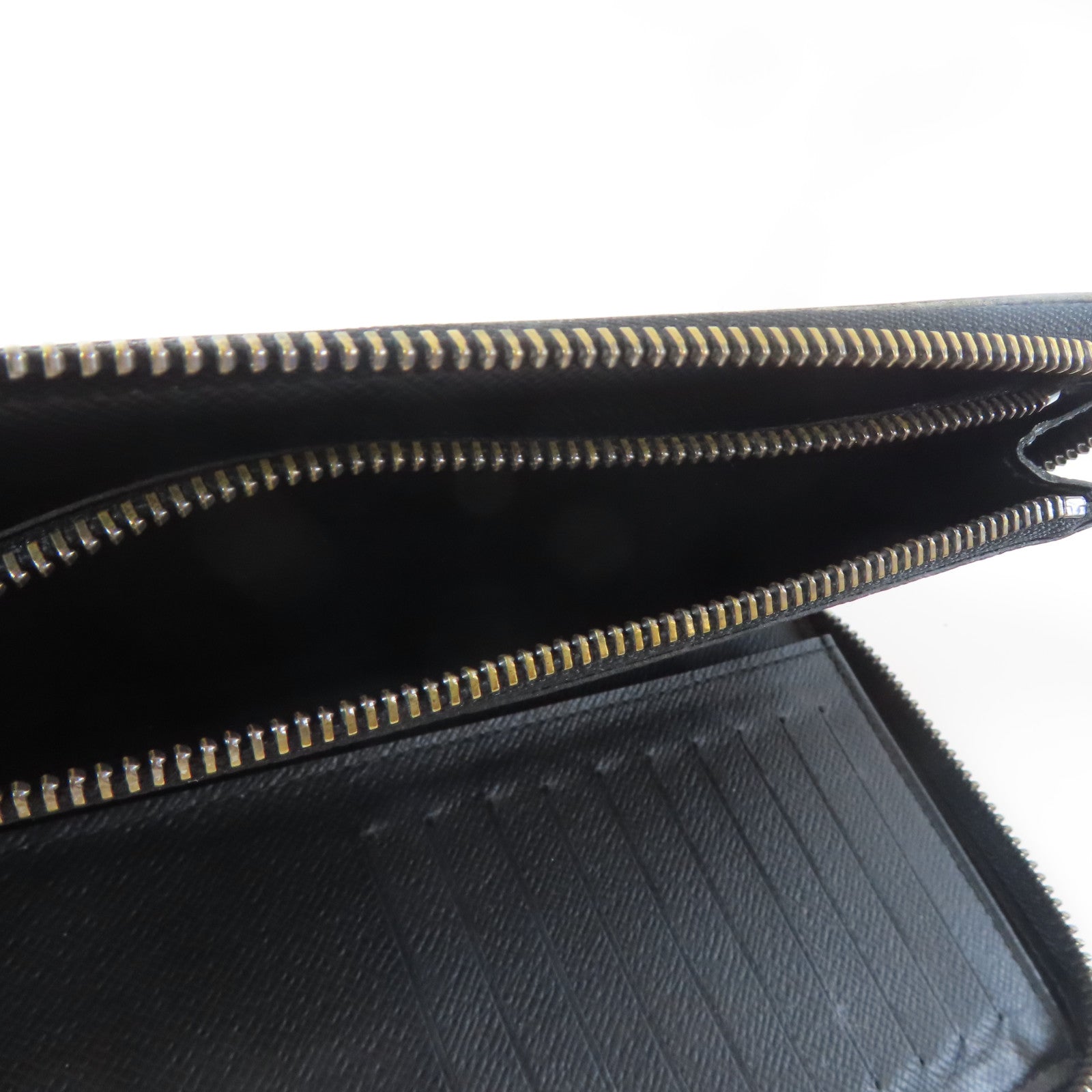LOUIS VUITTON 【激減優惠】Monogram Eclipse Long Wallet銀扣長錢包黑色
