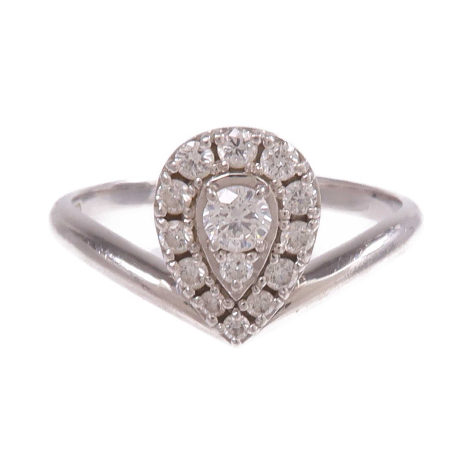 JEWELRY PT950鉑金Diamond Ring鑽石戒指US#6.5