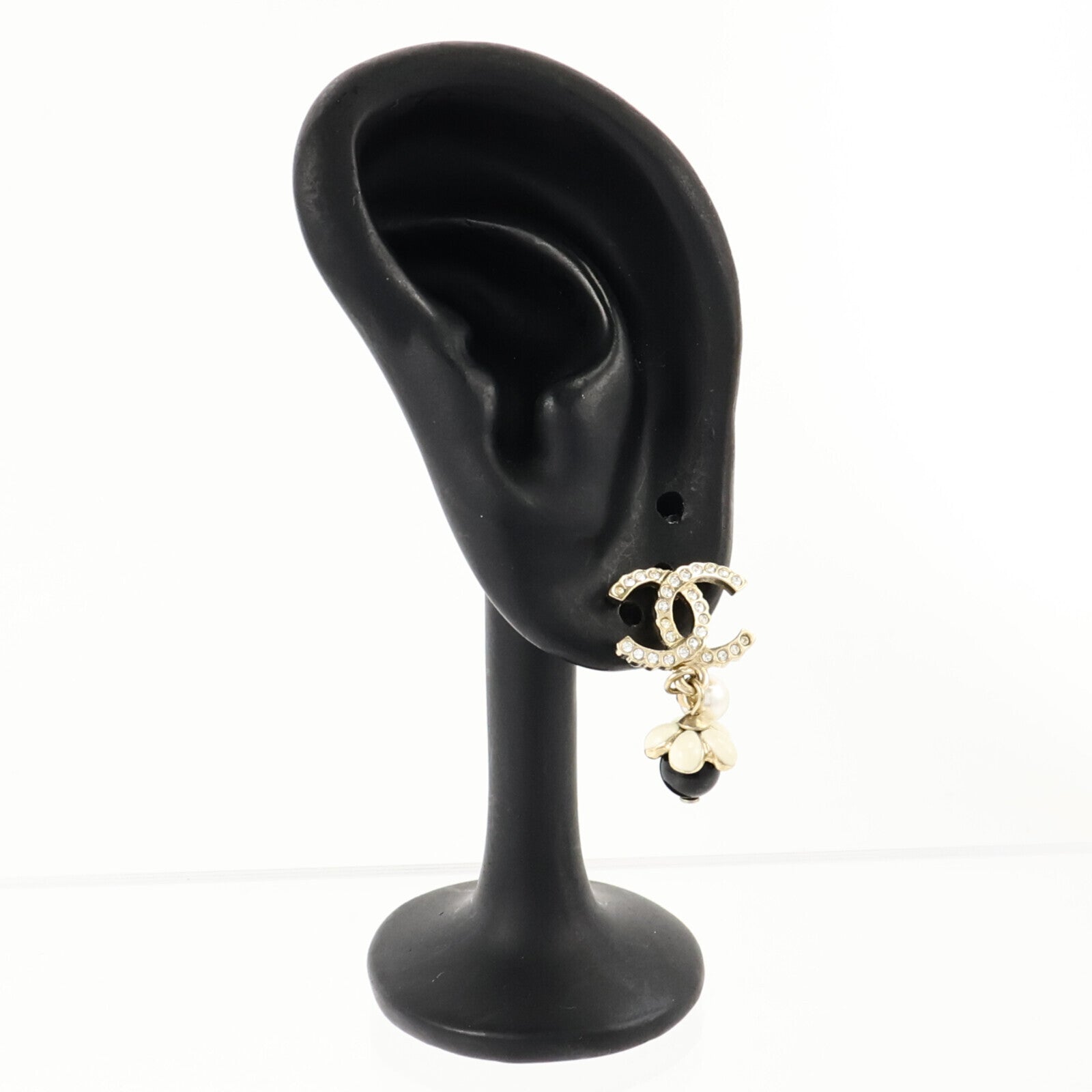 CHANEL 金屬/PVC Earrings耳環