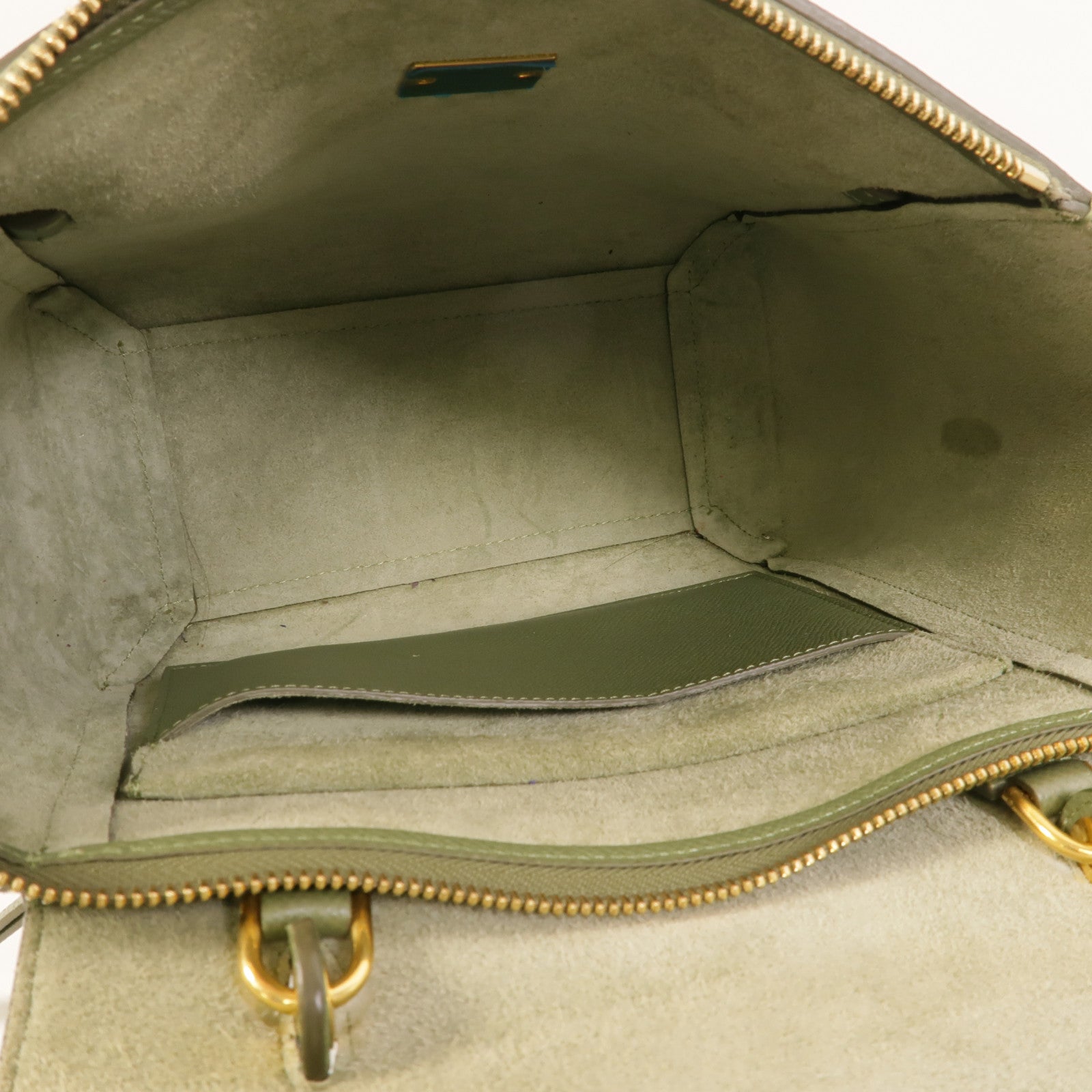 CELINE 牛皮皮革Micro Belt Bag手挽肩背兩用袋