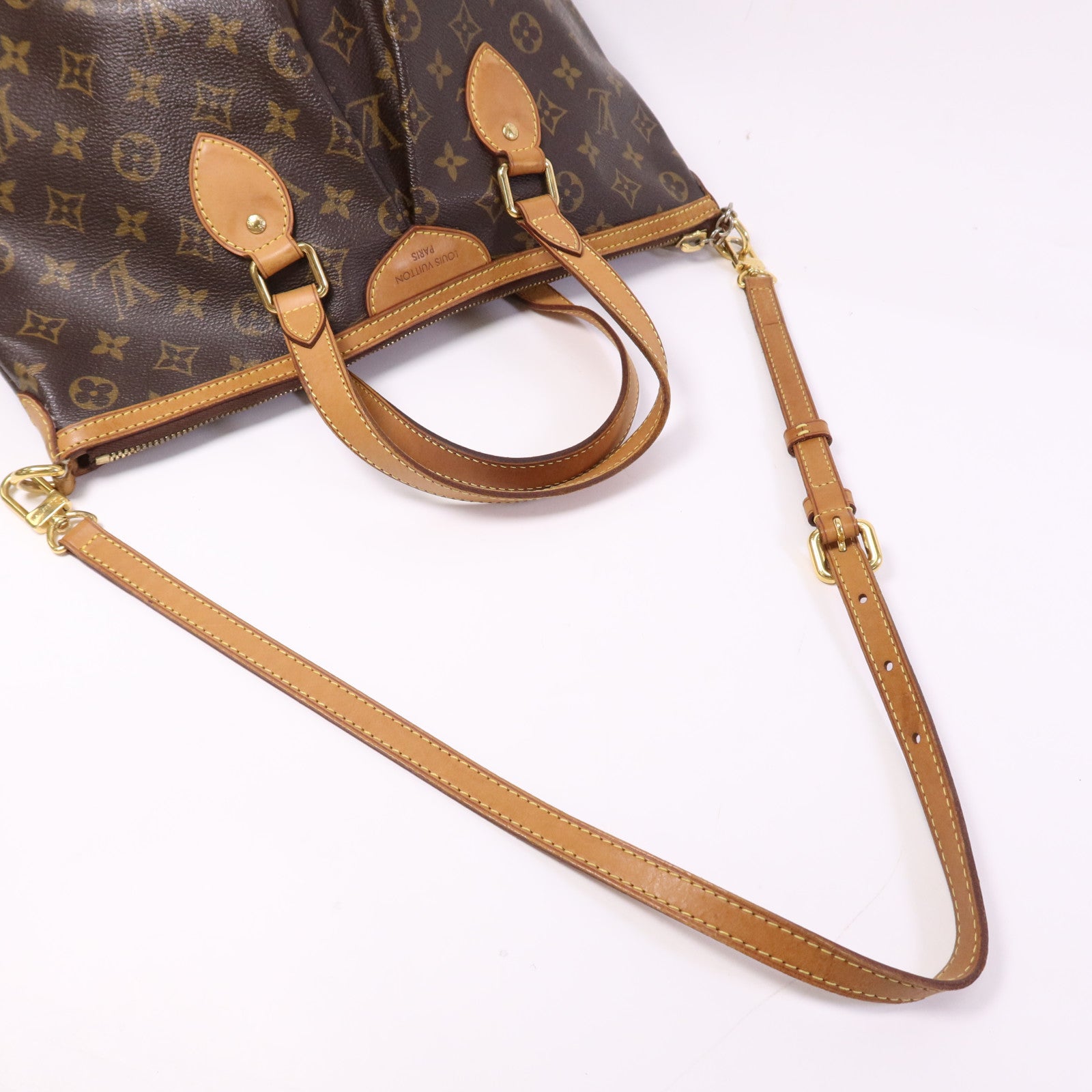 LOUIS VUITTON 【激減優惠】Monogram Palermo GM金扣手挽肩背兩用袋