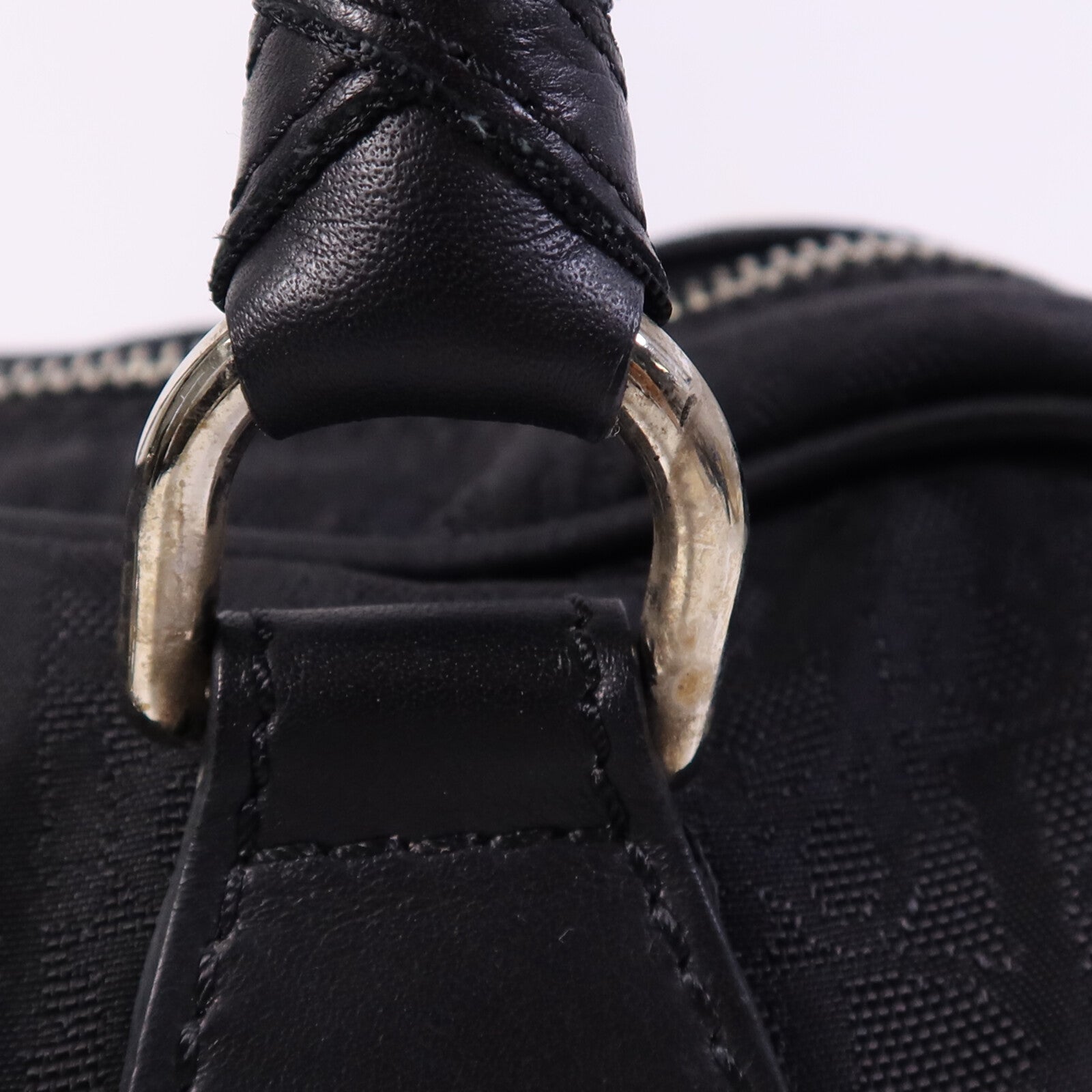 Dior 帆布Tote Bag銀扣手挽袋