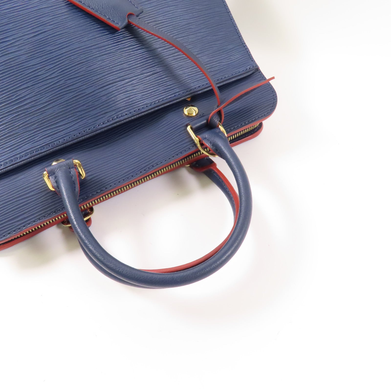 LOUIS VUITTON 【激減優惠】Epi Veneau MM金扣手挽袋