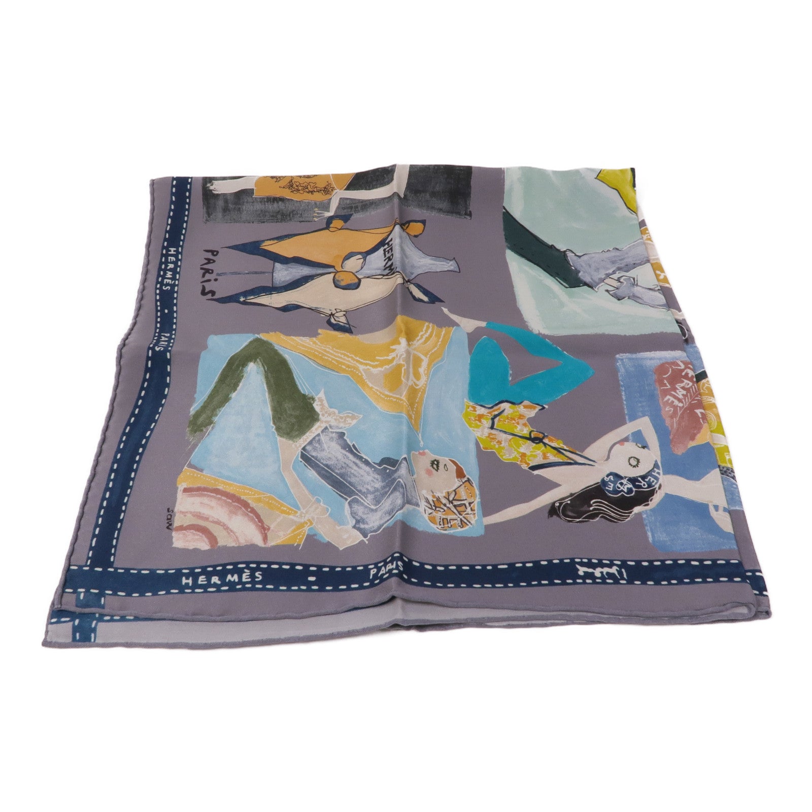HERMES 絲質Carre 65絲巾