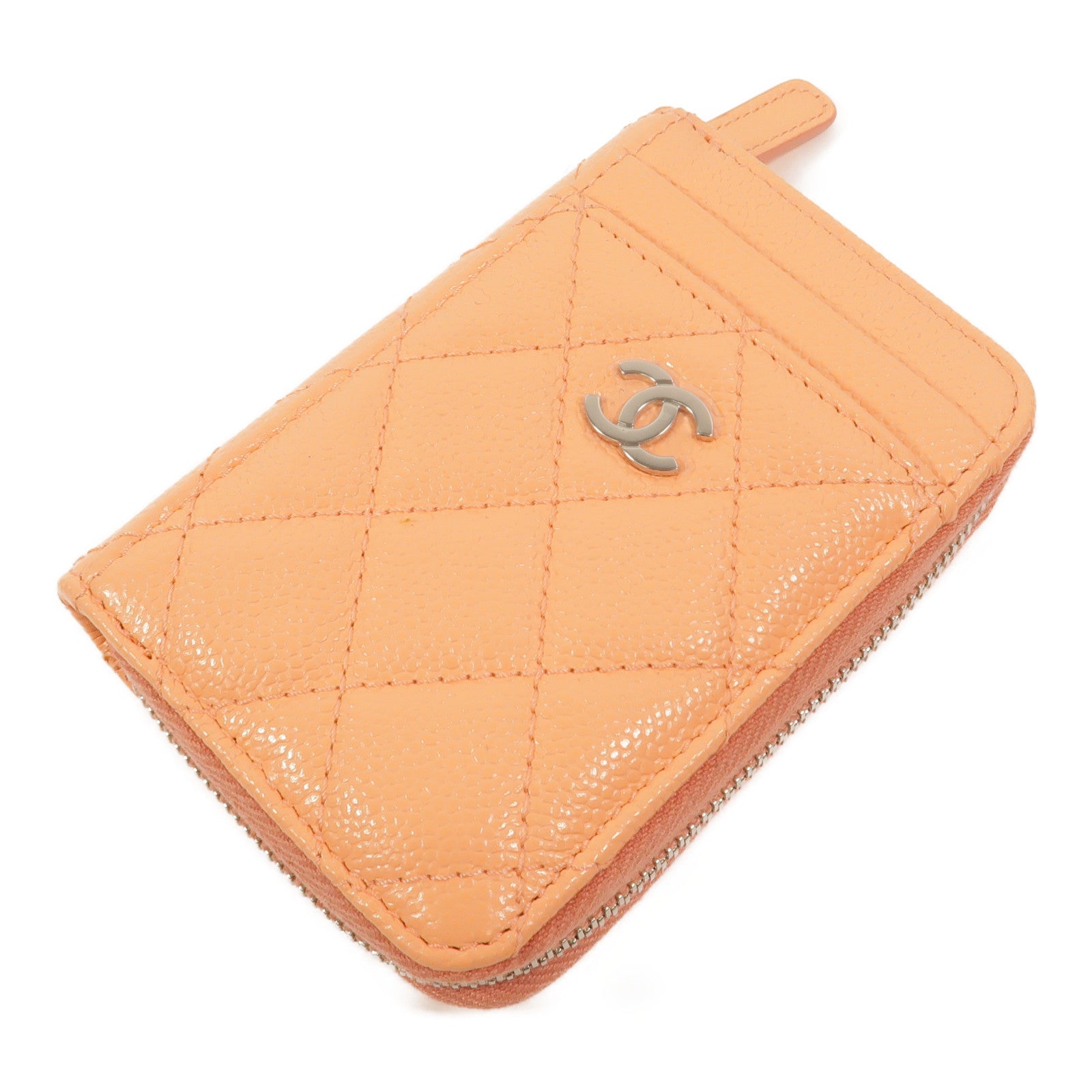 CHANEL 牛皮皮革Classic Zipped Card Case卡片套