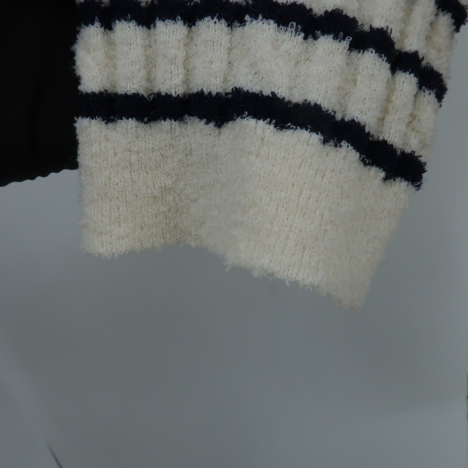 CHANEL Wool/Acrylic/Polyamide Striped Knit Sweater Dress連身裙