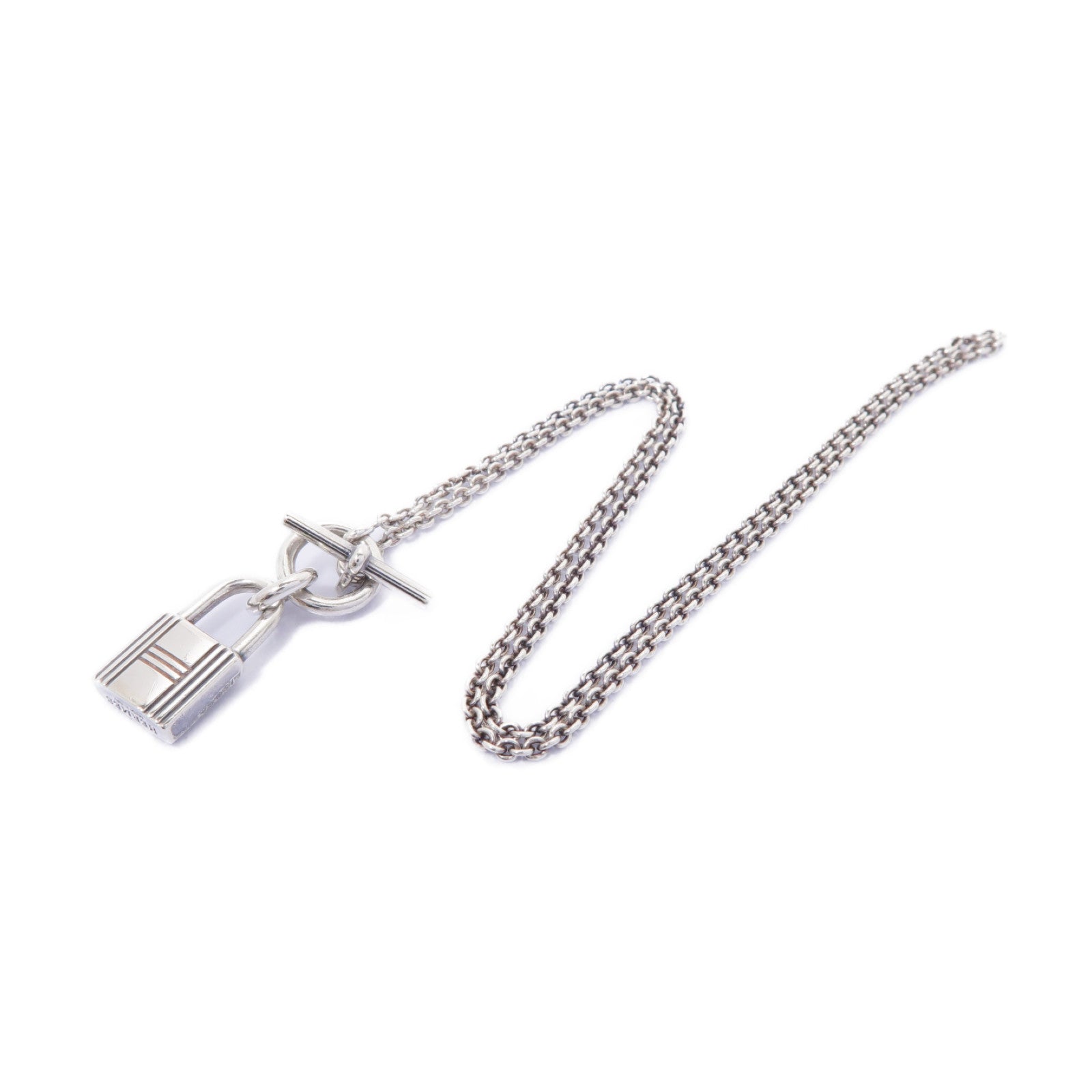 HERMES 925純銀Kelly Cadenas Pendant項鍊