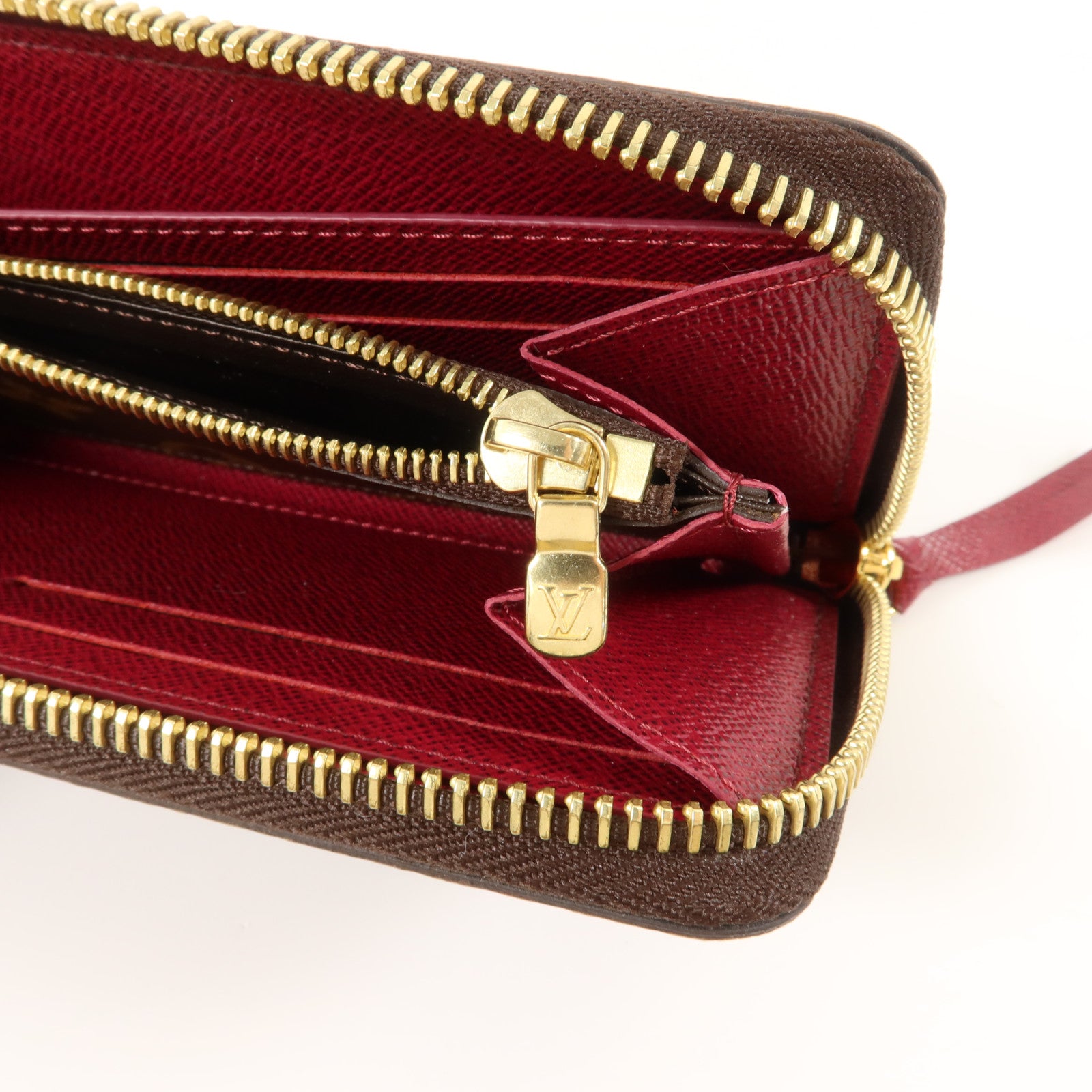 LOUIS VUITTON Monogram Clemence Wallet金扣長錢包
