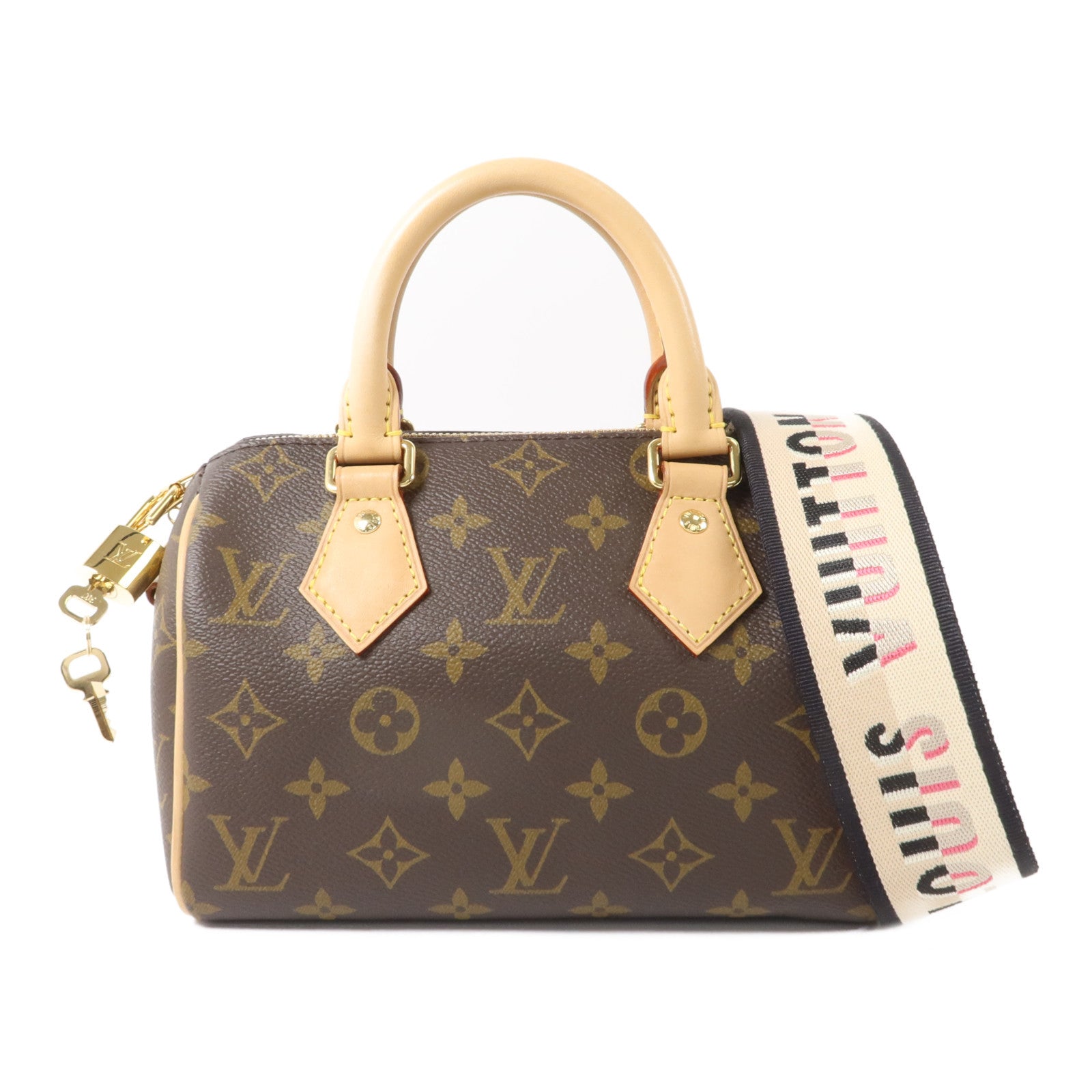 LOUIS VUITTON Monogram Speedy Bandouliere 20手挽肩背兩用袋