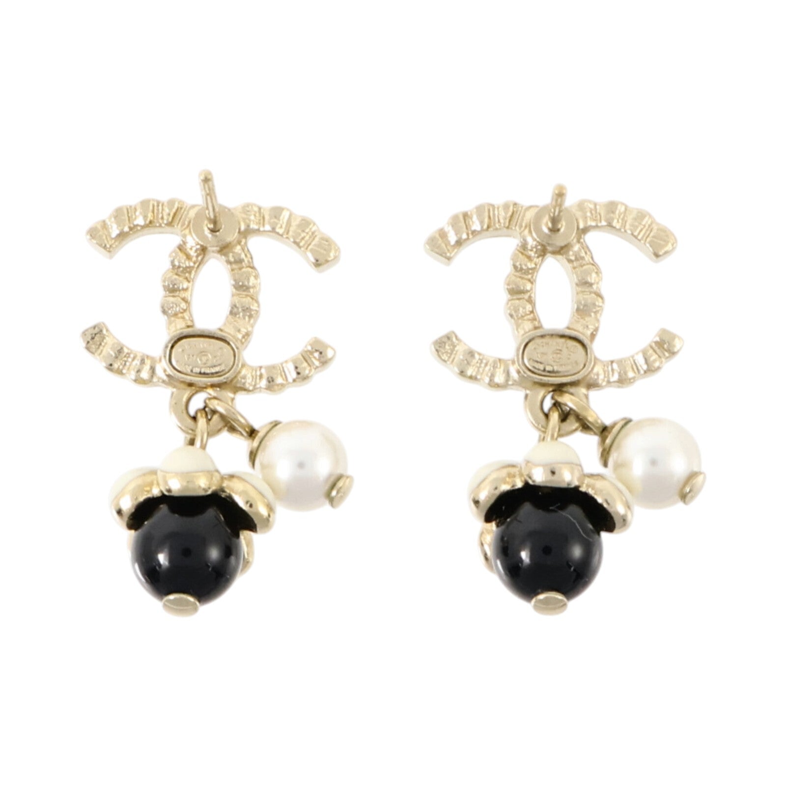 CHANEL 金屬/PVC Earrings耳環
