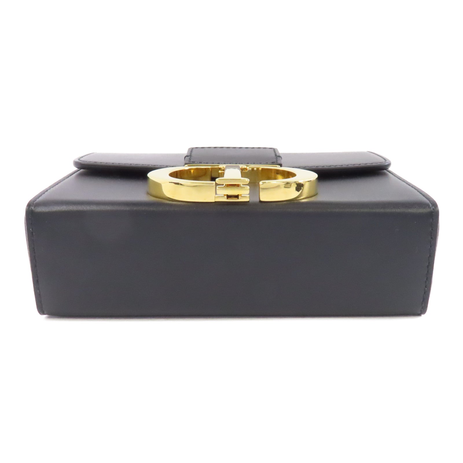 Dior 牛皮皮革Montaigne 30金扣肩背袋黑色