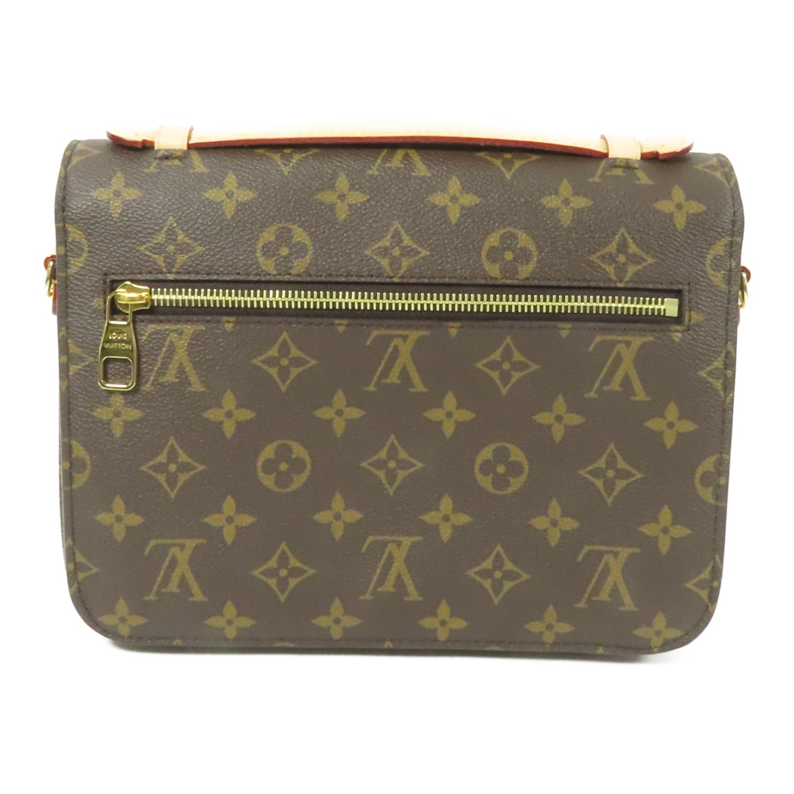 LOUIS VUITTON Monogram Pochette Metis MM金扣手挽肩背兩用袋