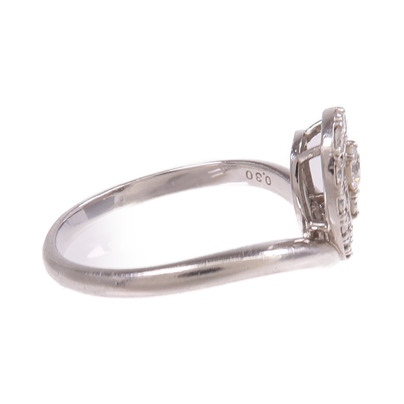 JEWELRY PT950鉑金Diamond Ring鑽石戒指US#6.5