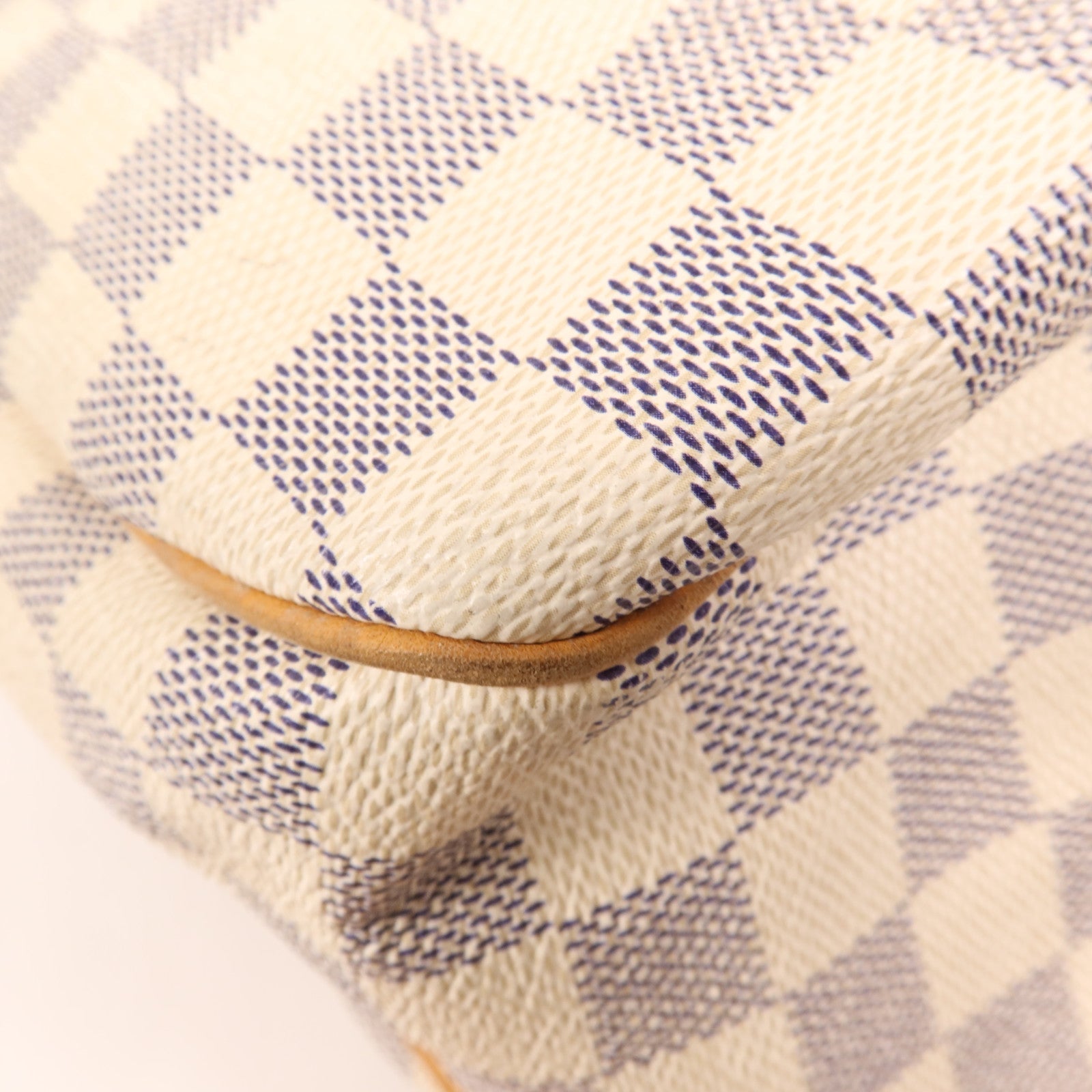 LOUIS VUITTON Damier Azur Galliera GM金扣肩背袋