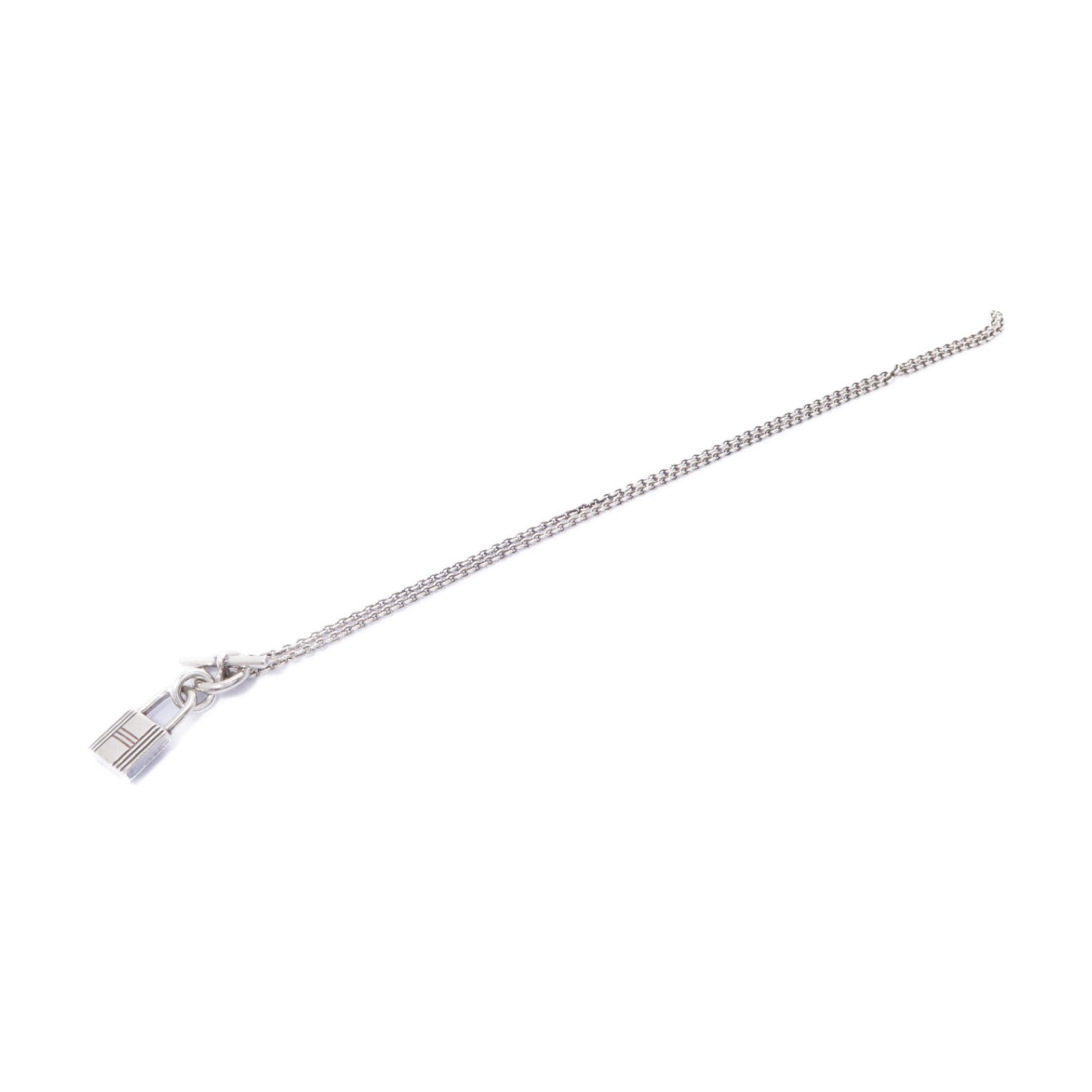 HERMES 925純銀Kelly Cadenas Pendant項鍊– Brand Off Hong Kong