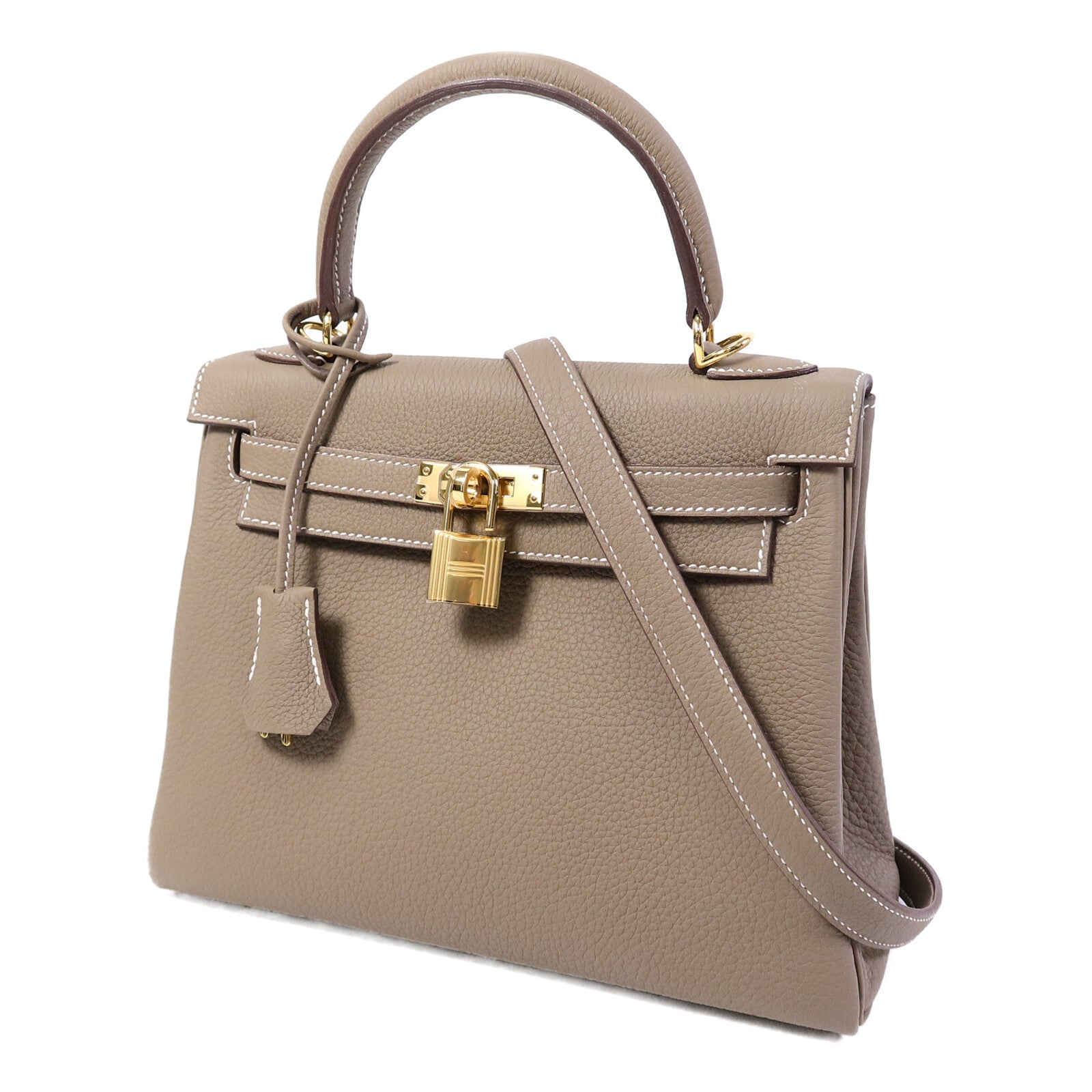 HERMES Togo皮革Kelly 25手挽肩背兩用袋