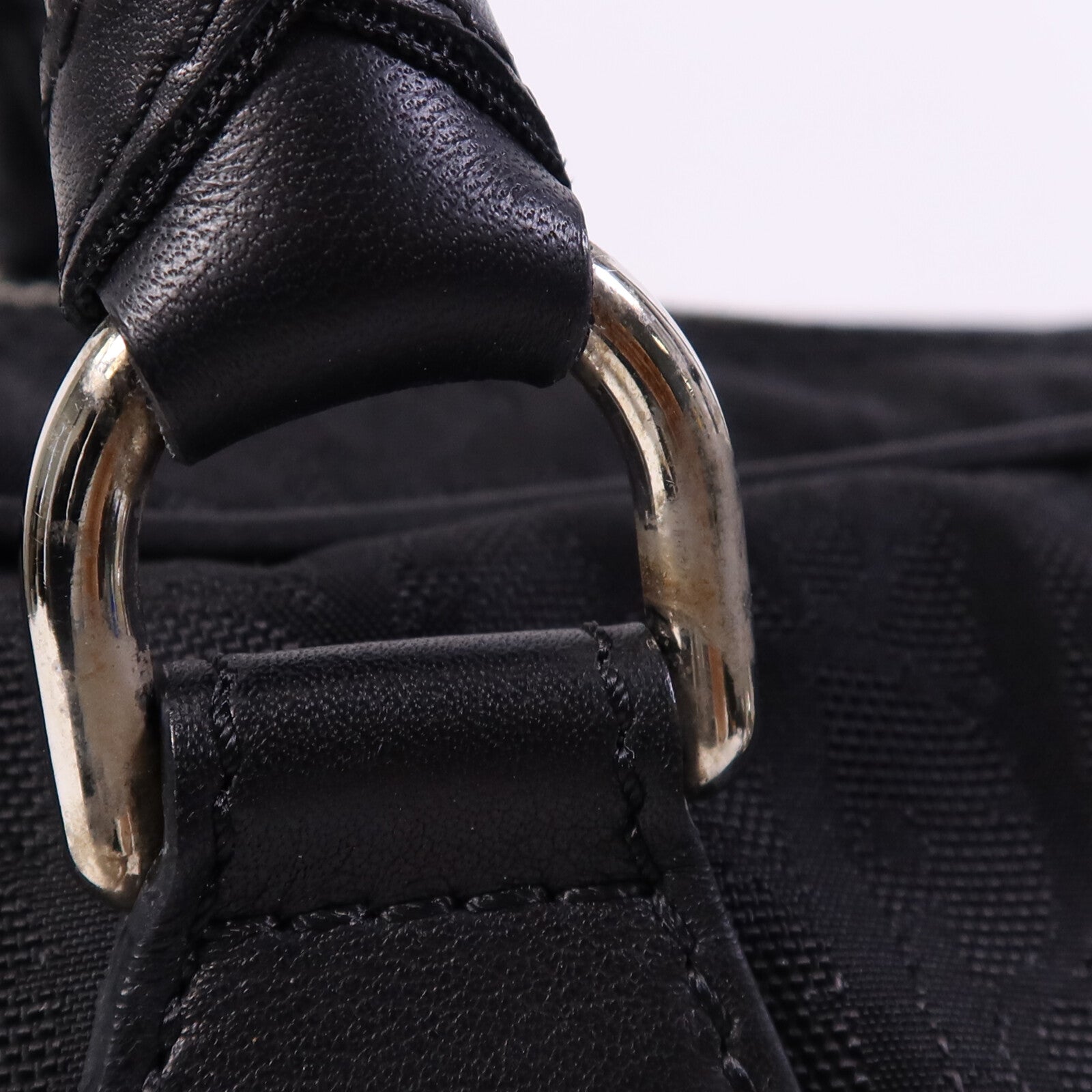 Dior 帆布Tote Bag銀扣手挽袋