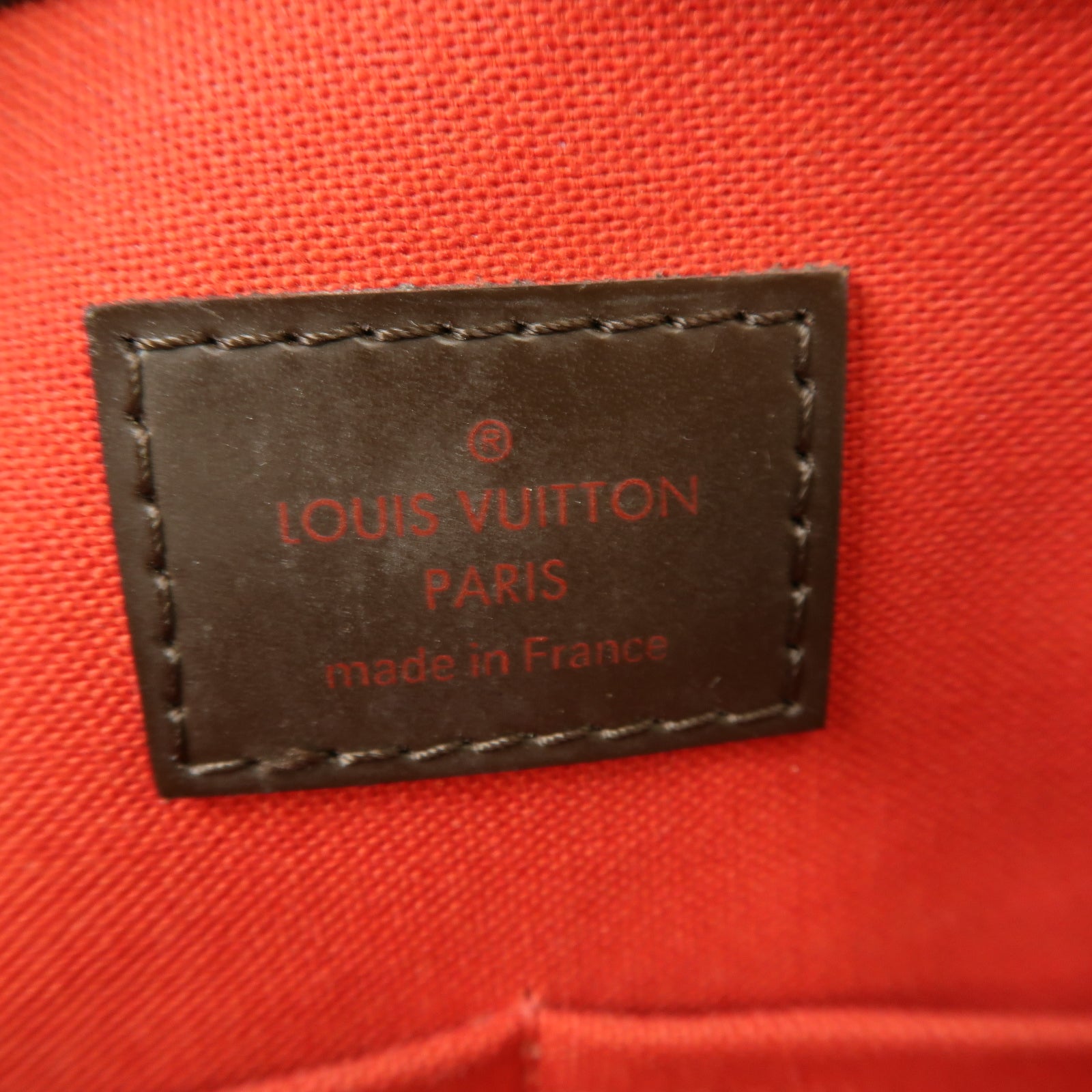 LOUIS VUITTON 【激減優惠】Damier Verona MM金扣肩背袋棕色