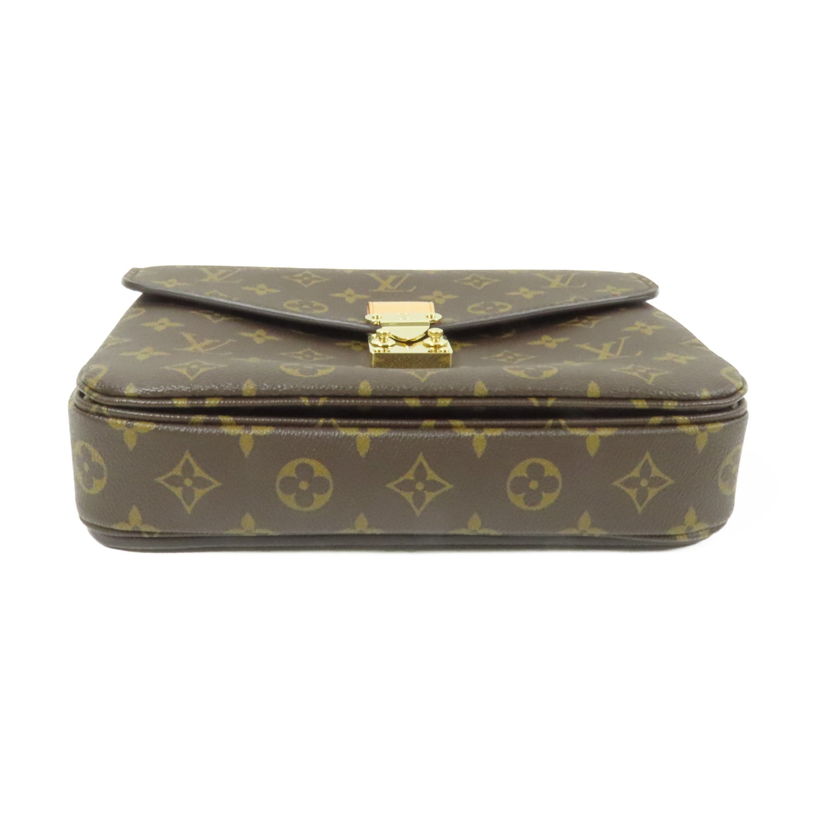 LOUIS VUITTON Monogram Pochette Metis MM金扣手挽肩背兩用袋