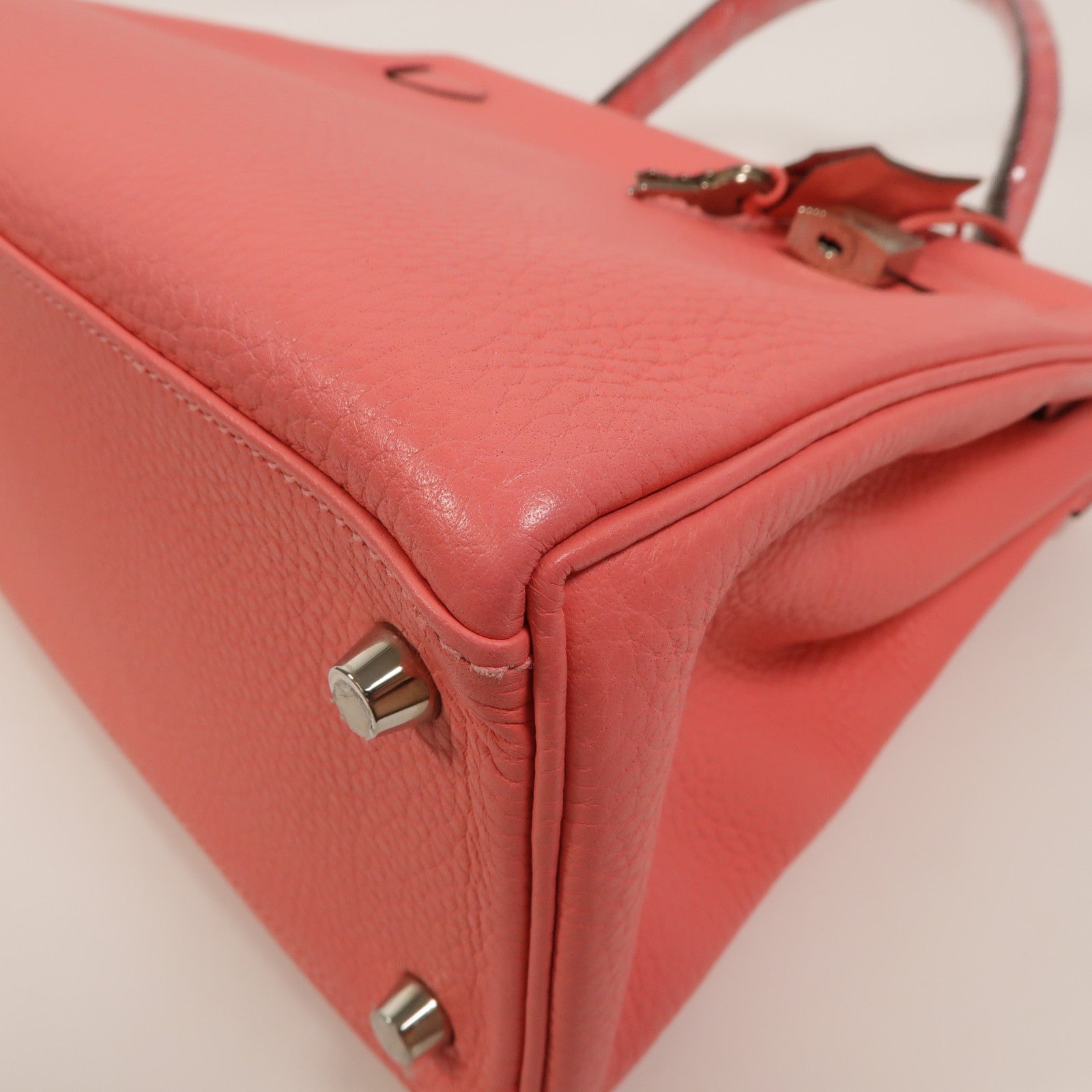 HERMES Togo皮革Kelly 28手挽肩背兩用袋Rose d'Ete