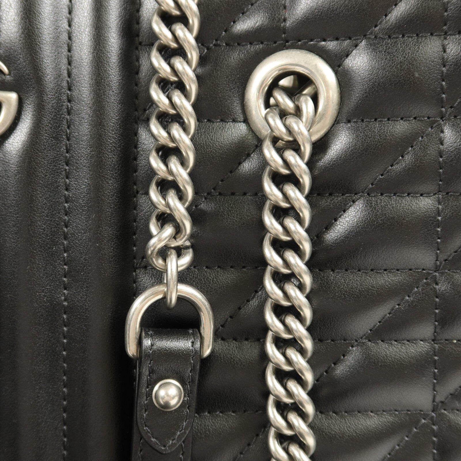 GUCCI 牛皮皮革GG Marmont Tote Bag手挽袋